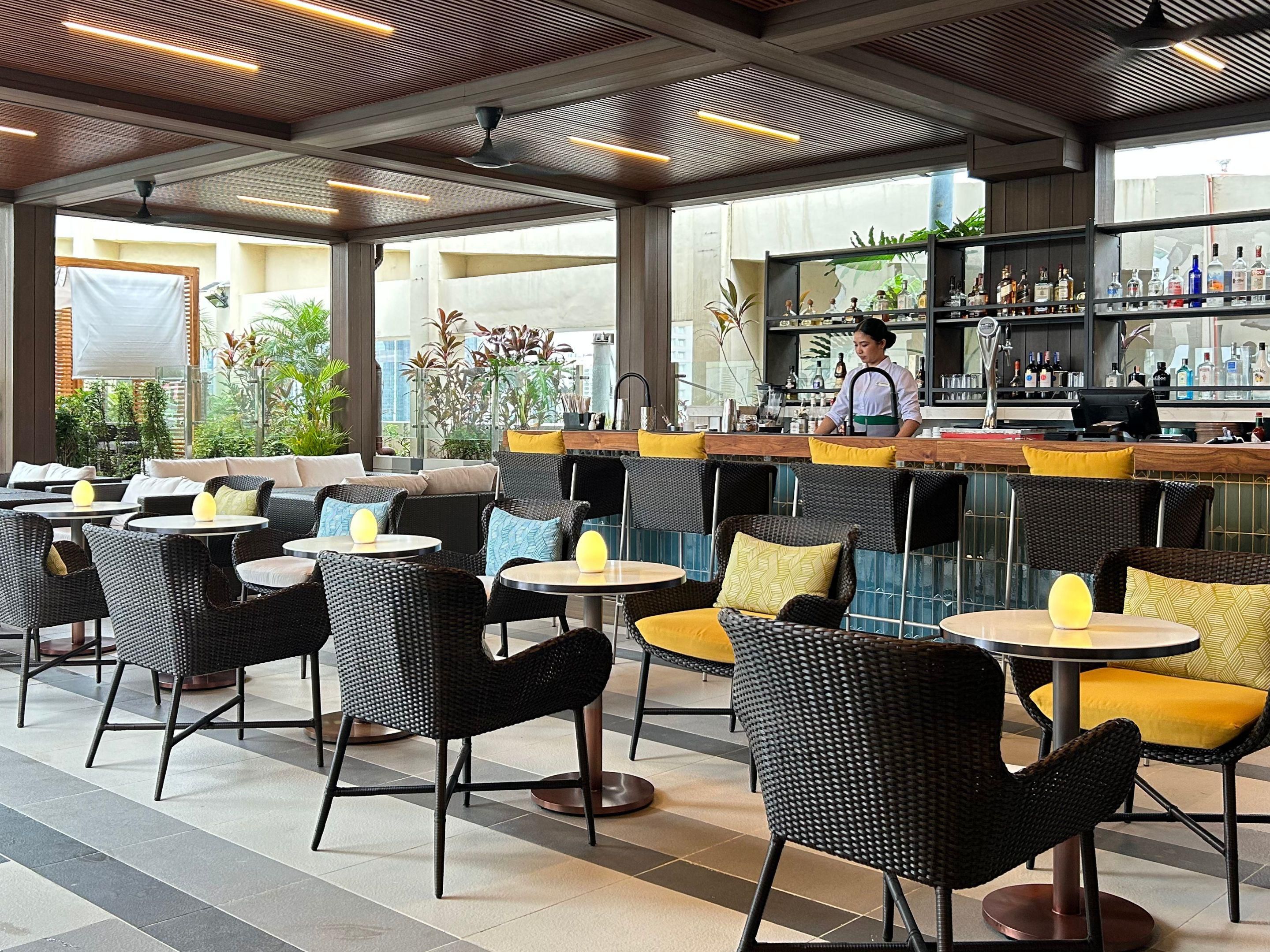 Our rooftop bar sets the scene with stylish vibes, signature cocktails crafted by our talented mixologists, and bar bites you will not want to share. It is the kind of place where one drink easily turns into a memorable day or evening.