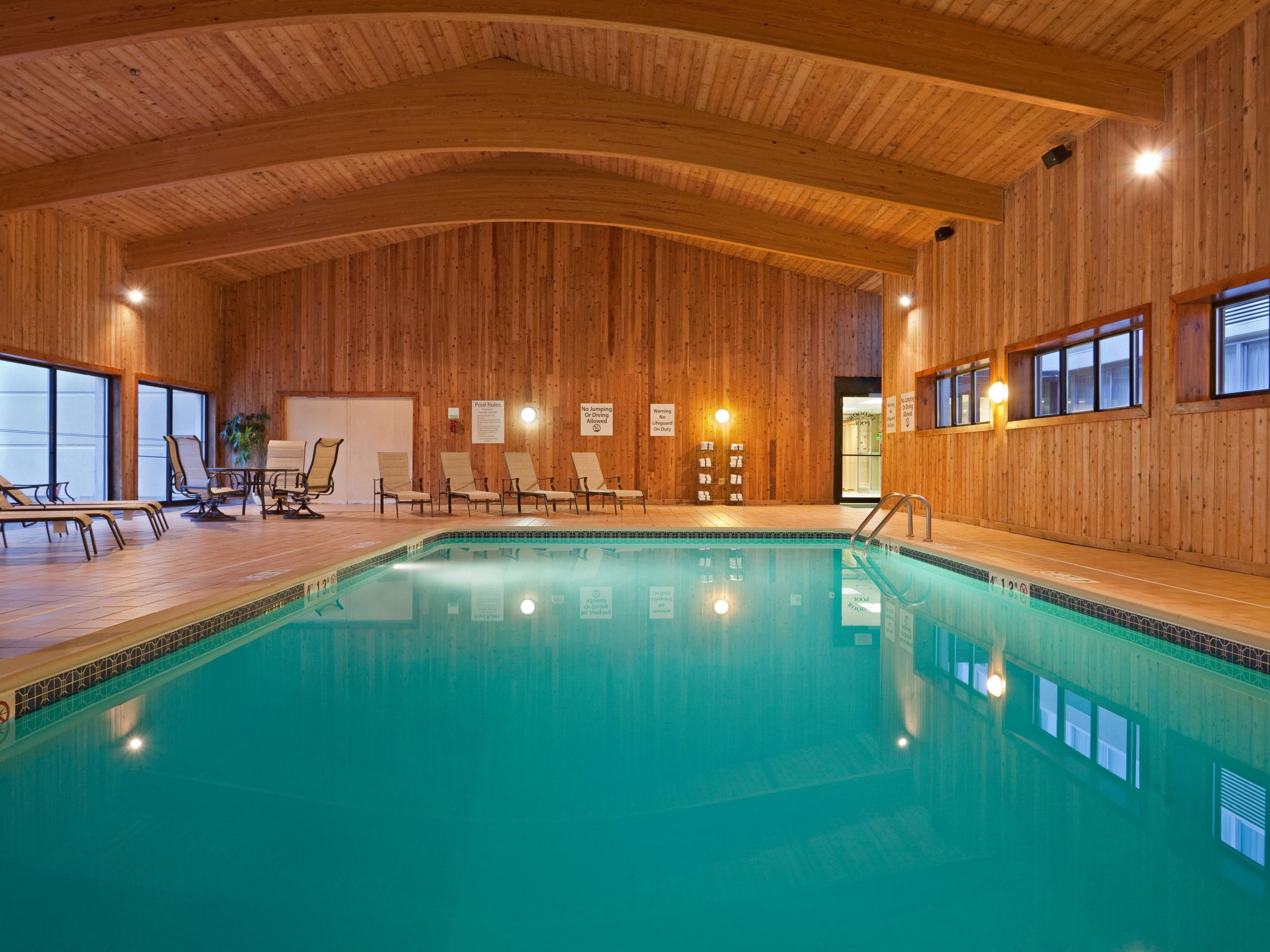We have the largest indoor pool in Marlborough. Join us for an afternoon swim. 