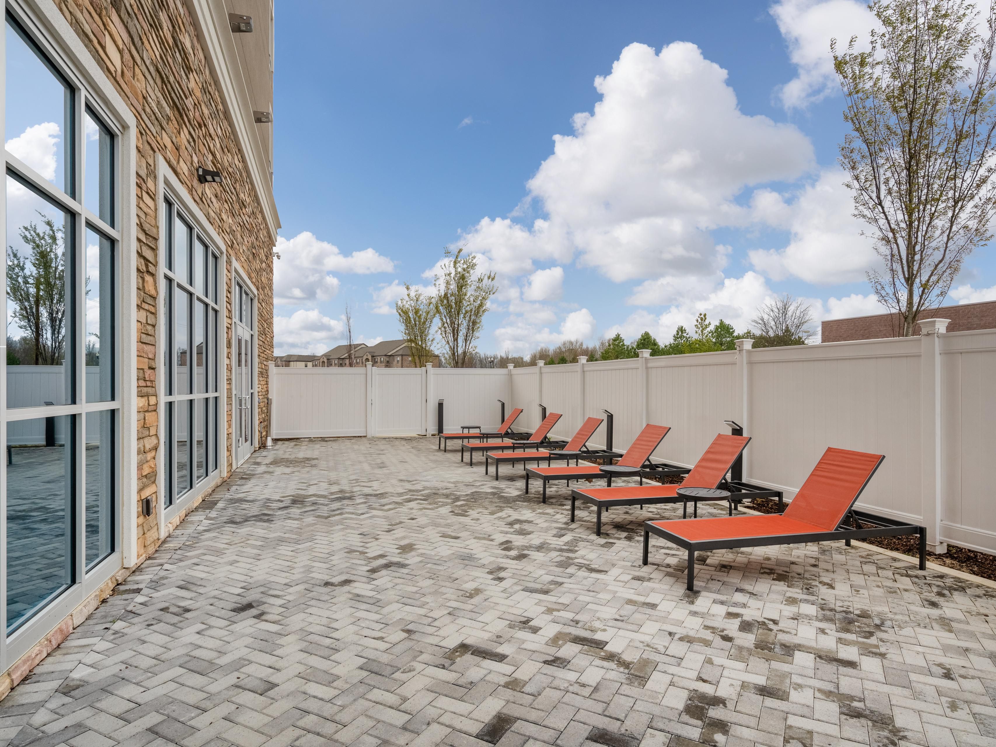 Relax and enjoy our outdoor patios while maintaining social distancing and soaking up some vitamin d!