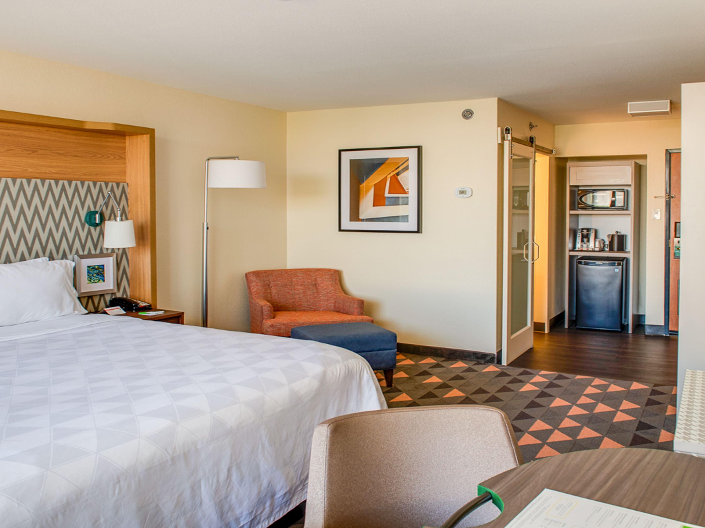 Our guest rooms are thoughtfully designed and spacious.