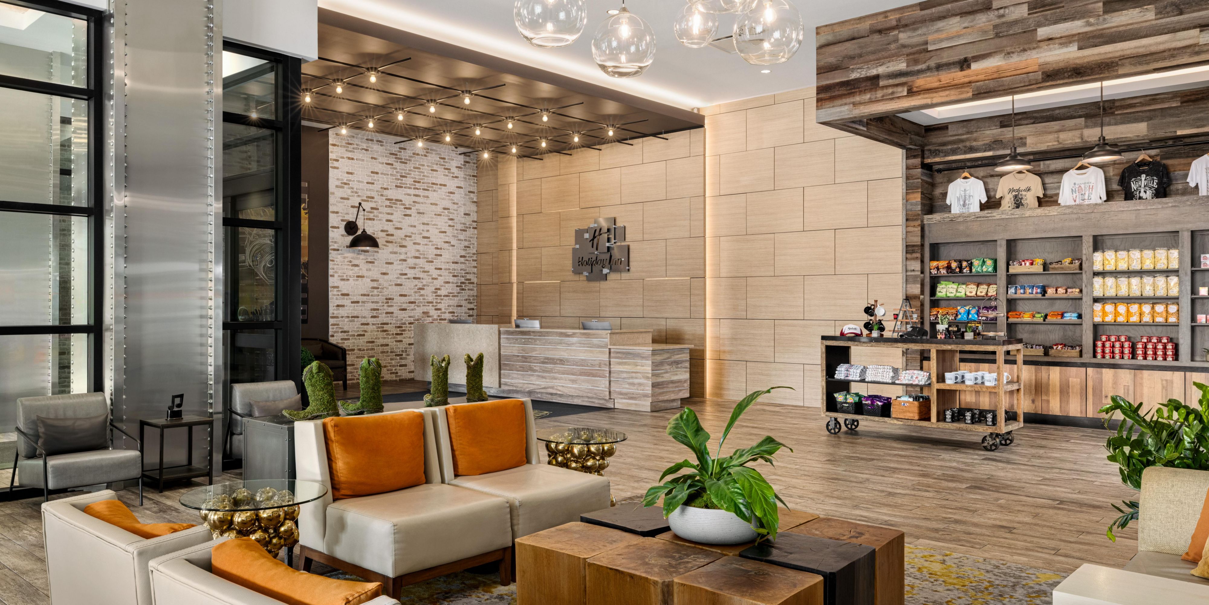 Hotel lobby