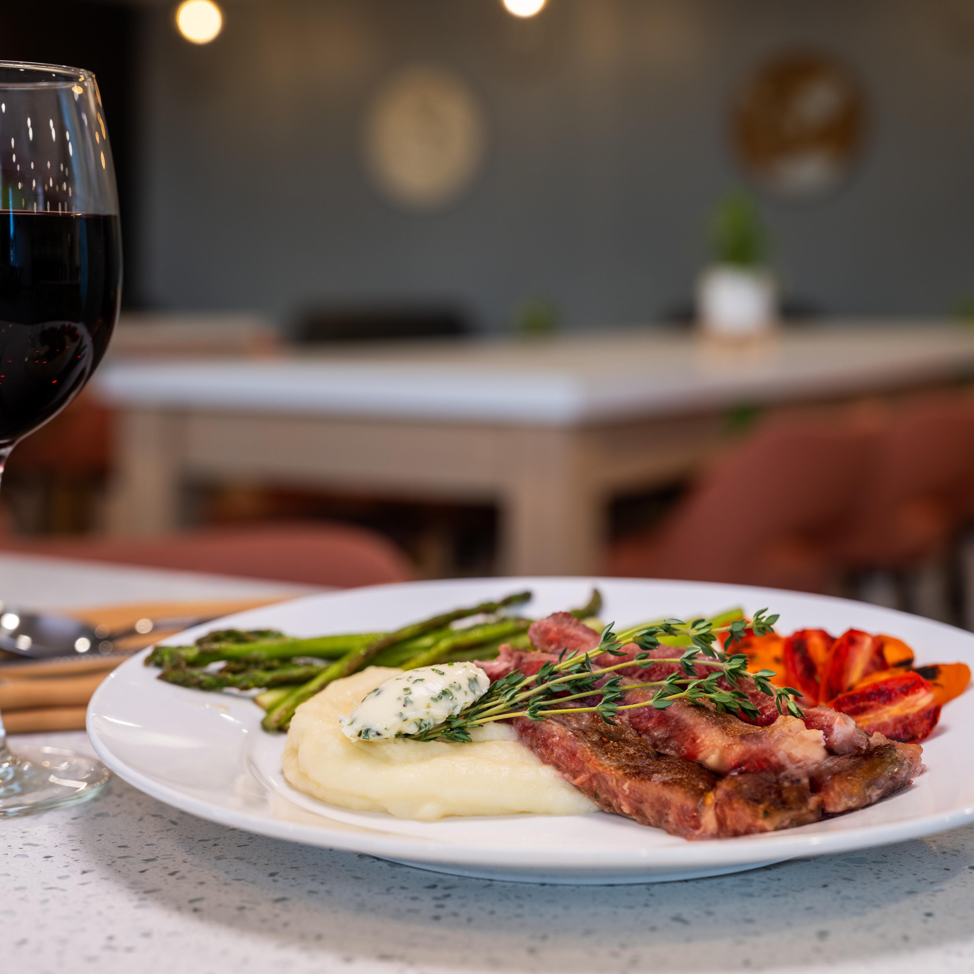 Wine and dinner