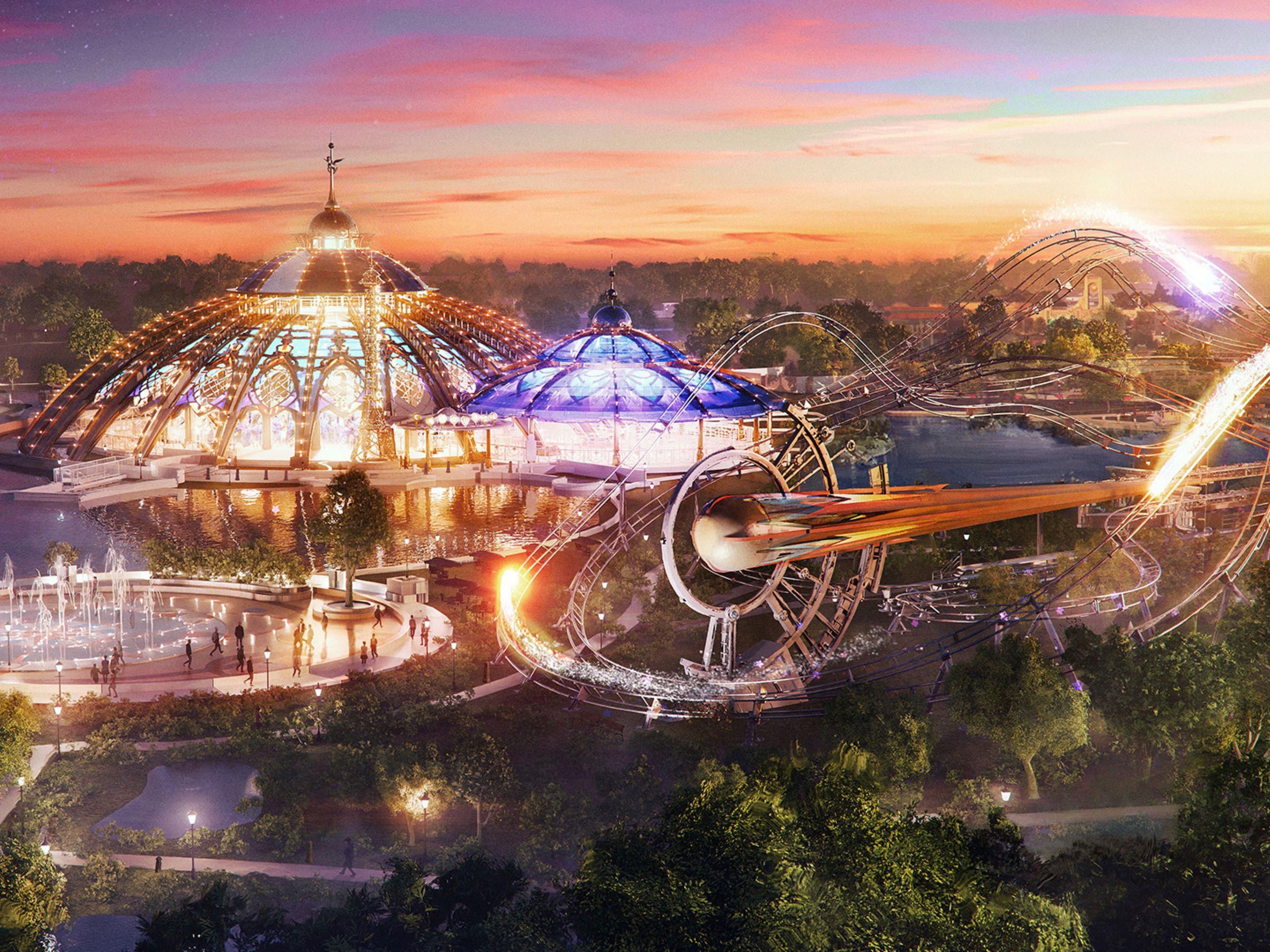 Four Parks. An Entirely New Universal Experience. 