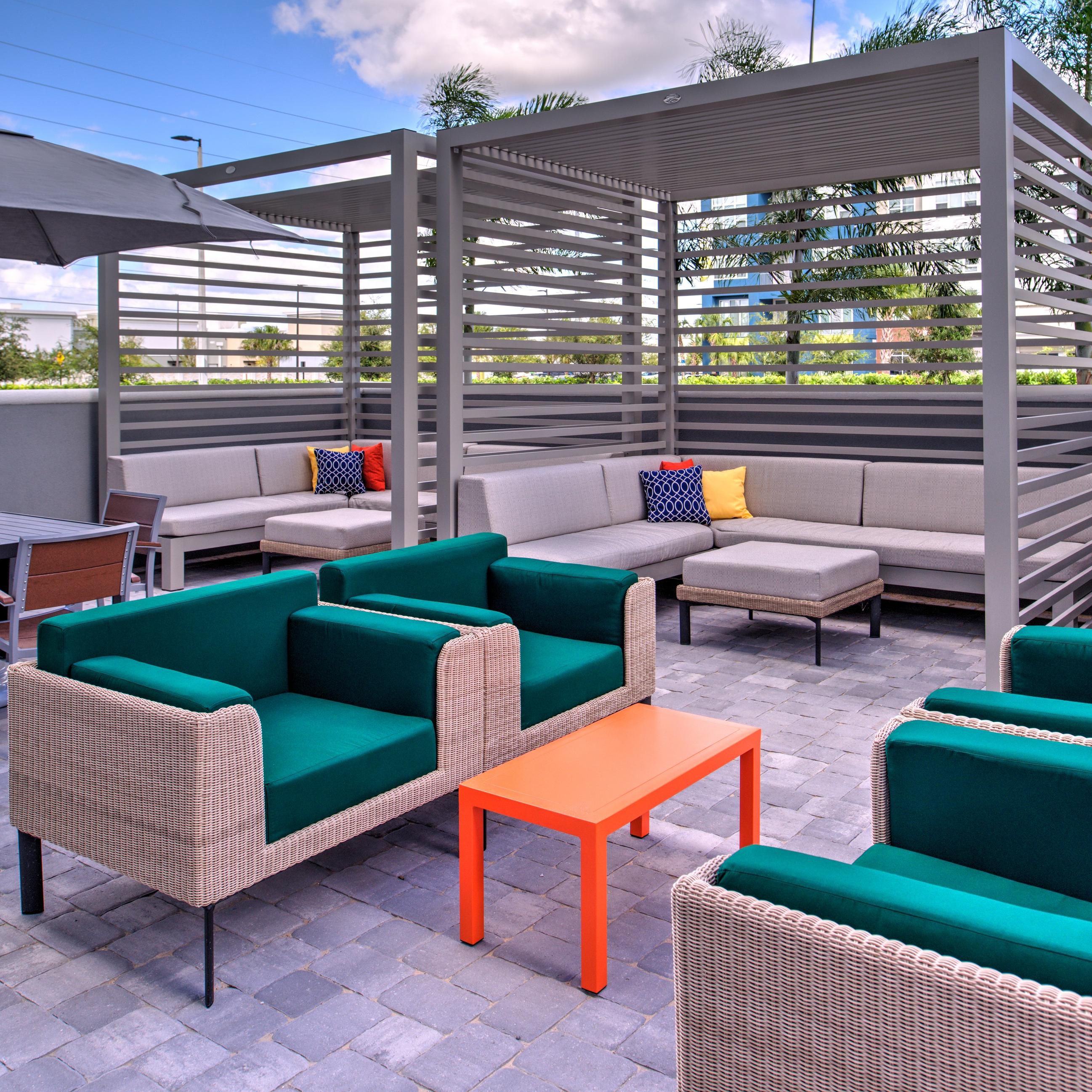 Guest patio