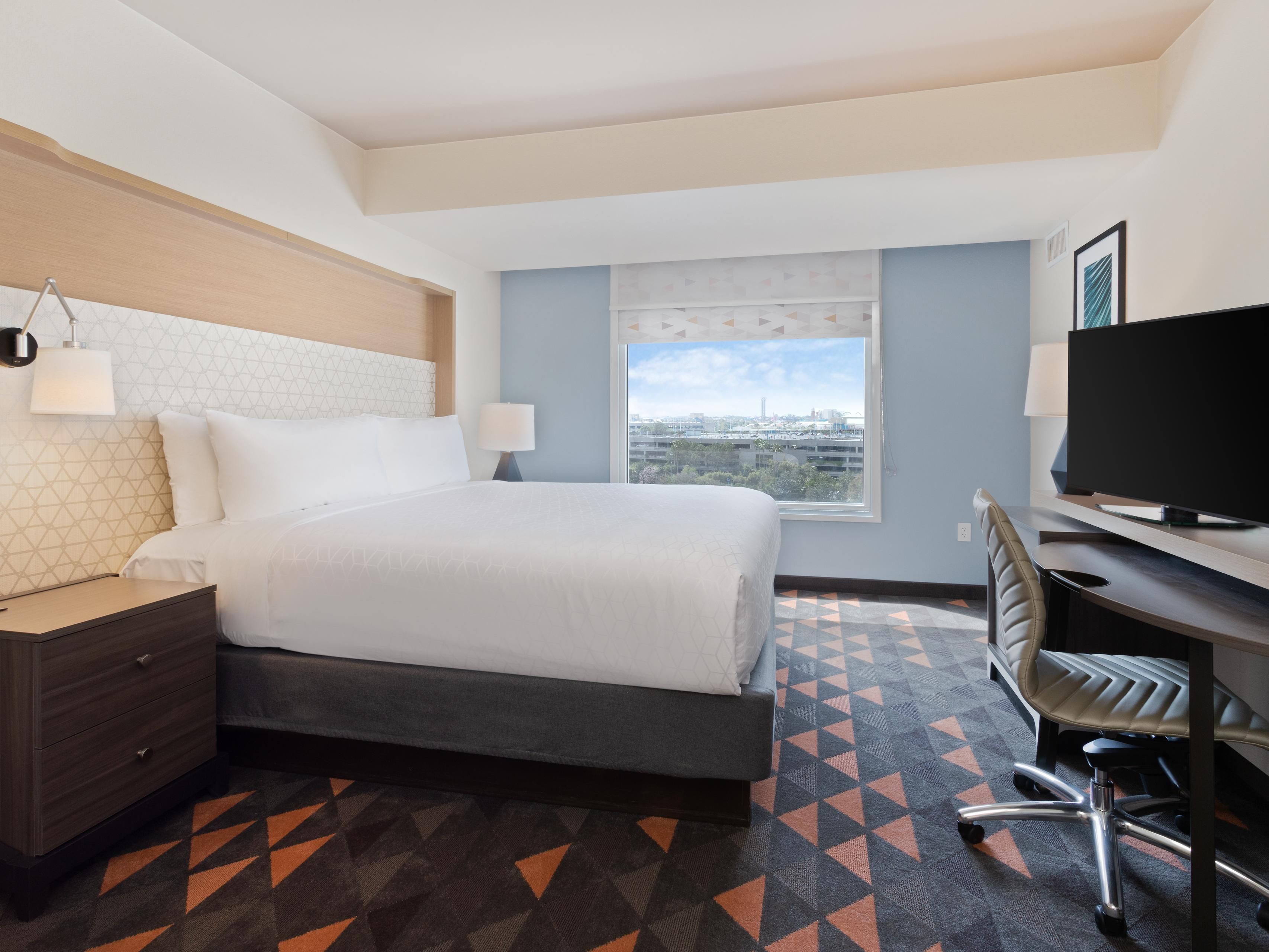Our suites feature full kitchens with refrigerators, microwaves and stovetops