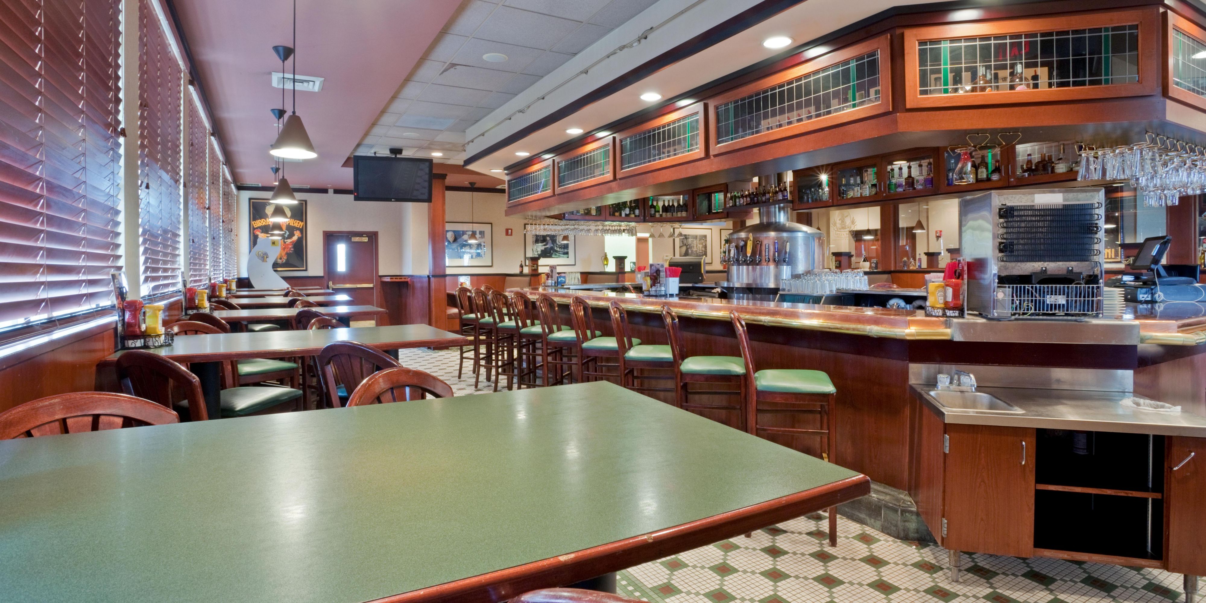 Enjoy craft beers and American cuisine at Green Mill restaurant.