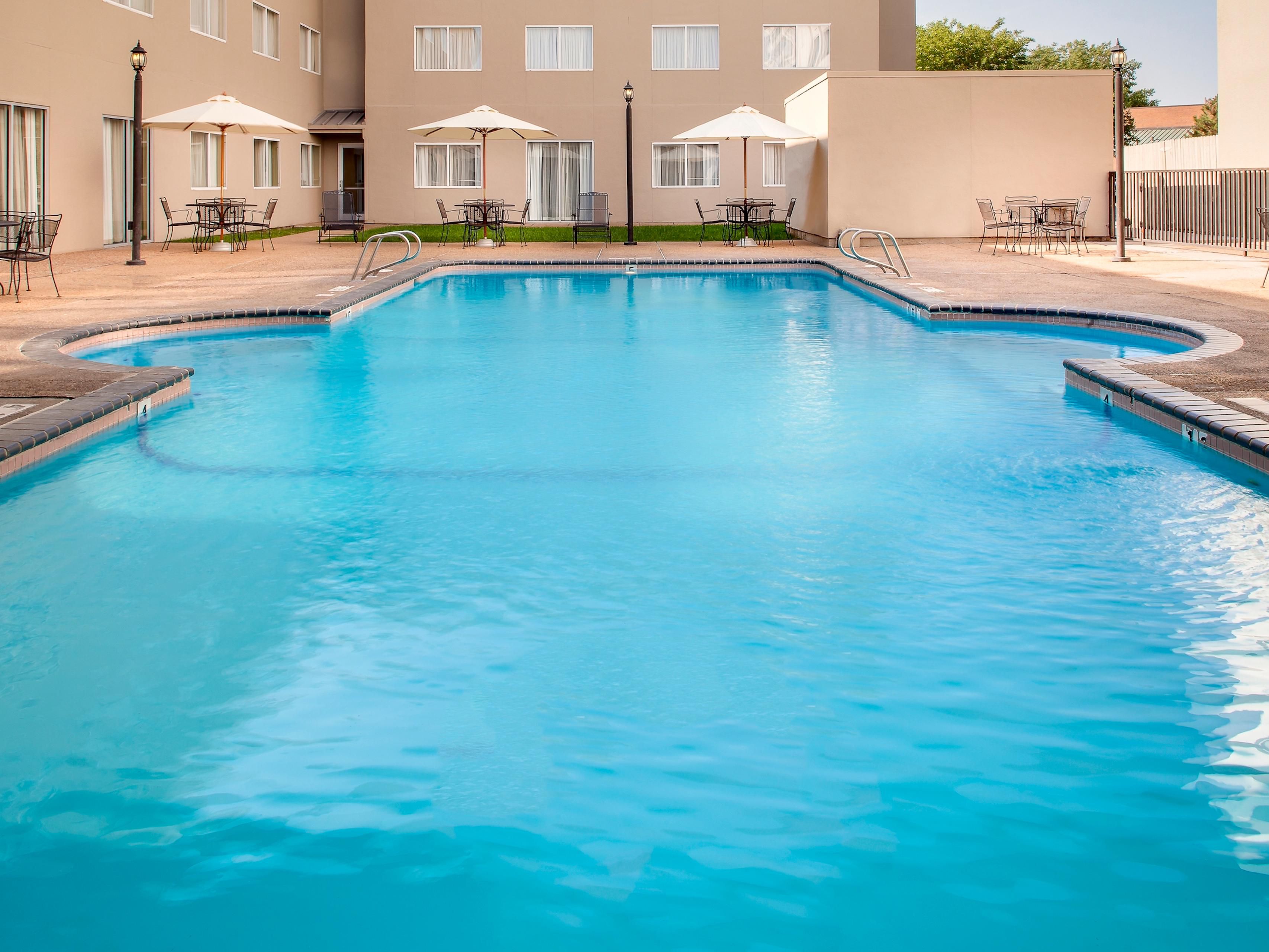 Our swimming pool is a perfect retreat for health and wellness.