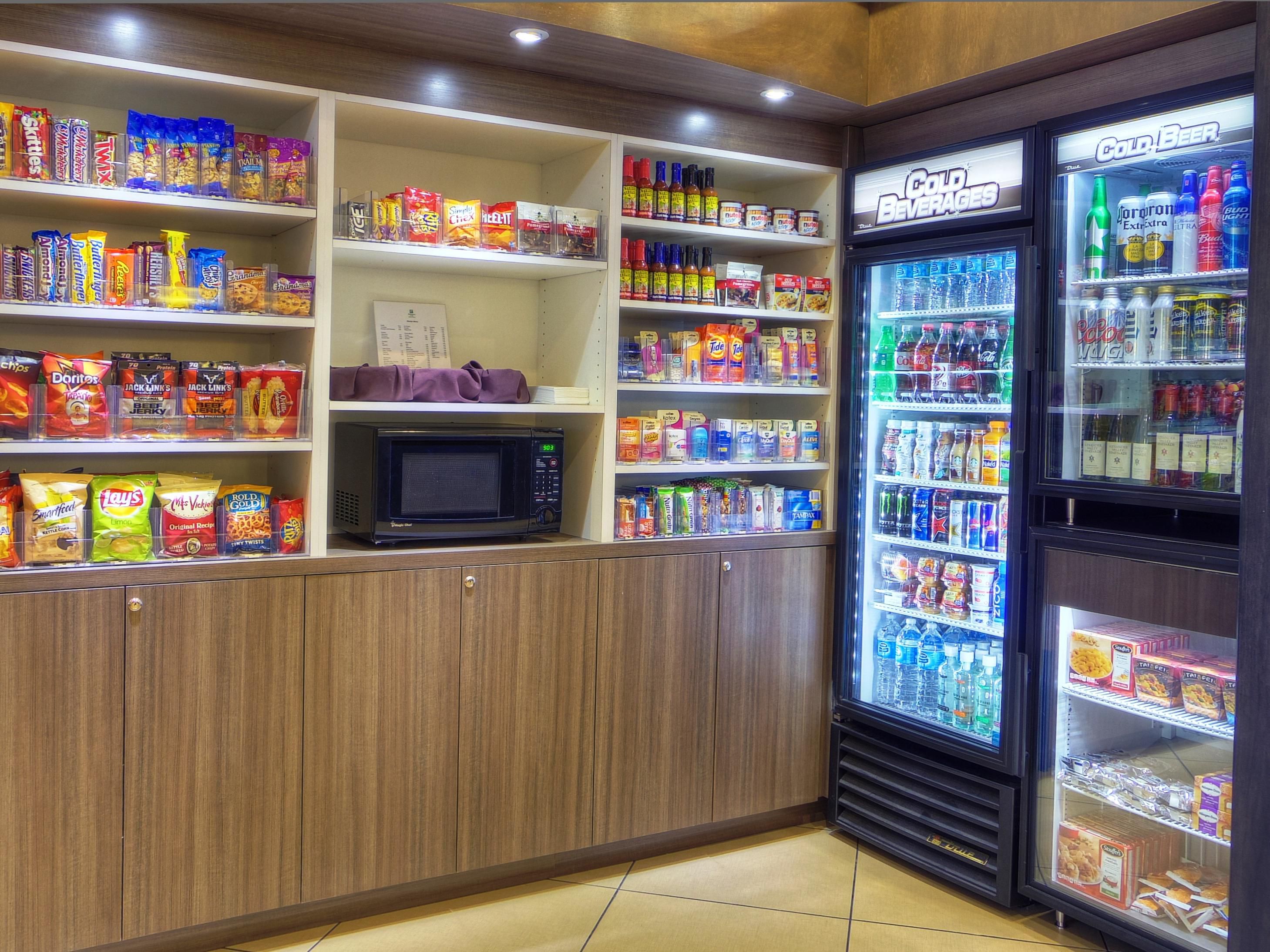 Our hotel offers a fully stocked sundries shop with drinks, snacks, and toiletries in case you forgot to pack yours.   