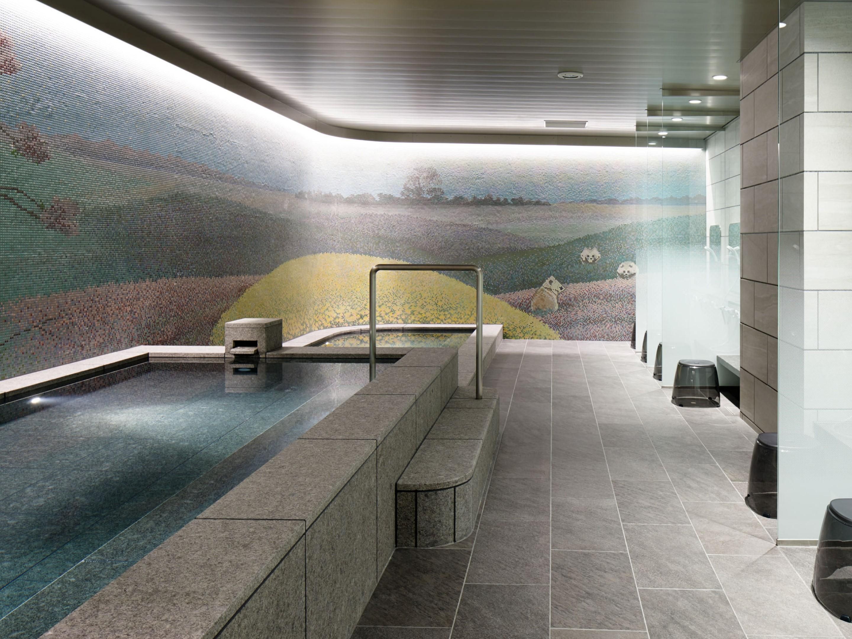 Our top-floor public bath, sauna, and well-equipped gym offer a special space where you can refresh both body and mind. Take a soothing soak in the spacious bath and ease away the fatigue of your travels. Whether you're taking a break from sightseeing or simply recharging, this is the perfect spot to relax and reset.