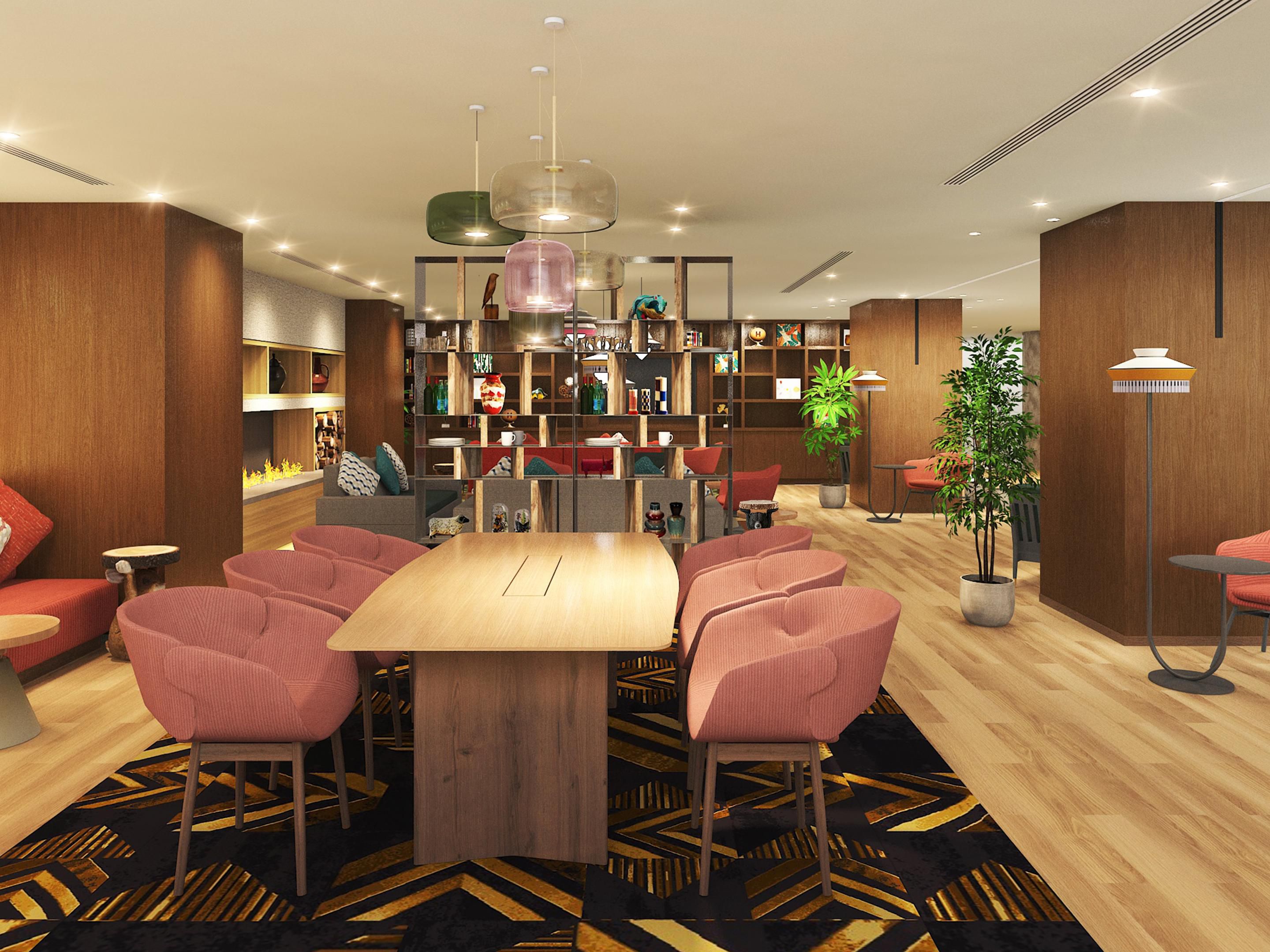 Our public spaces are perfect for work or a quiet break.