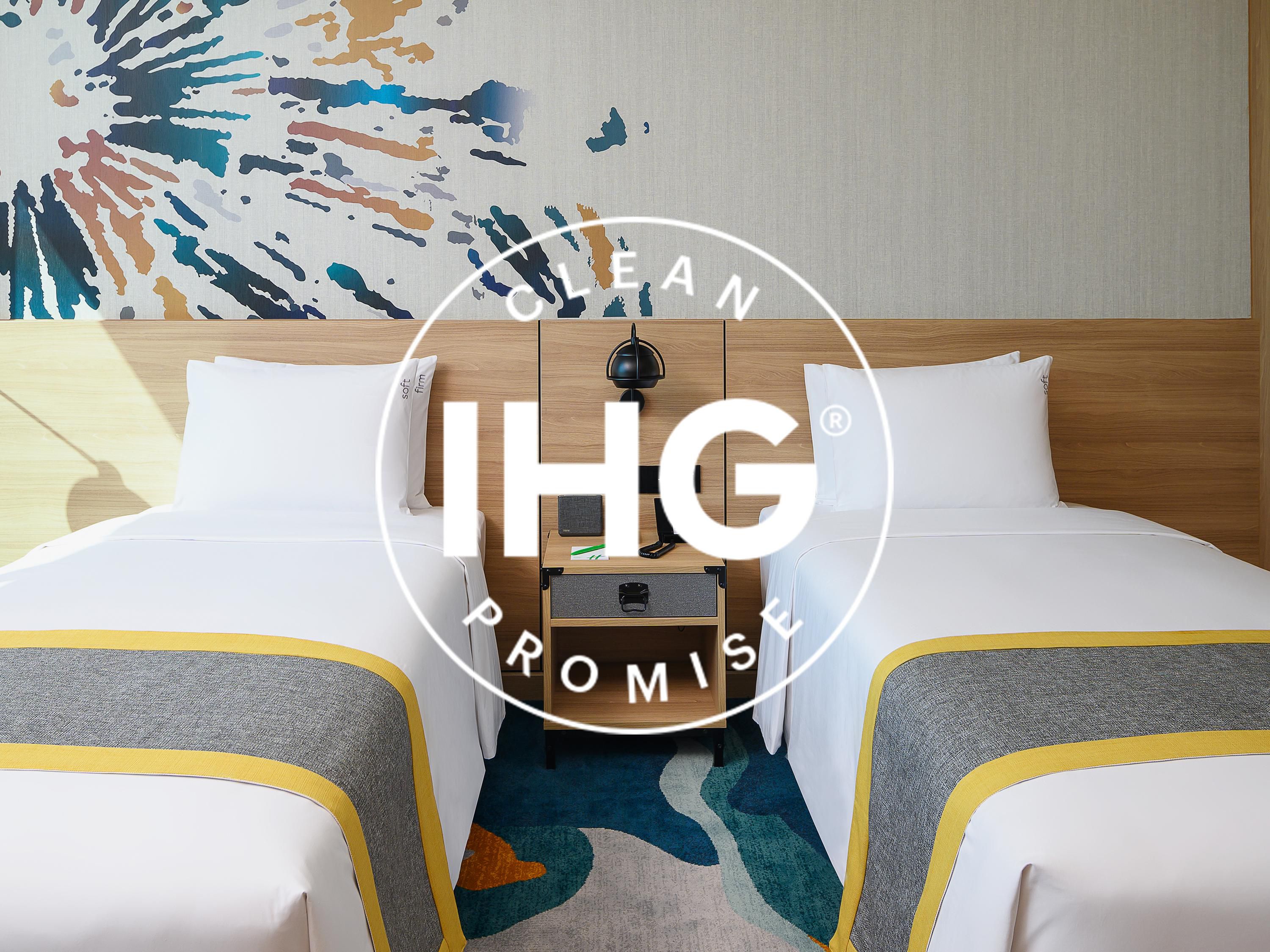 Good isn’t good enough – we’re committed to high levels of cleanliness. That means clean, well maintained, clutter free rooms that meet our standards. If this isn’t what you find when you check-in then we promise to make it right.