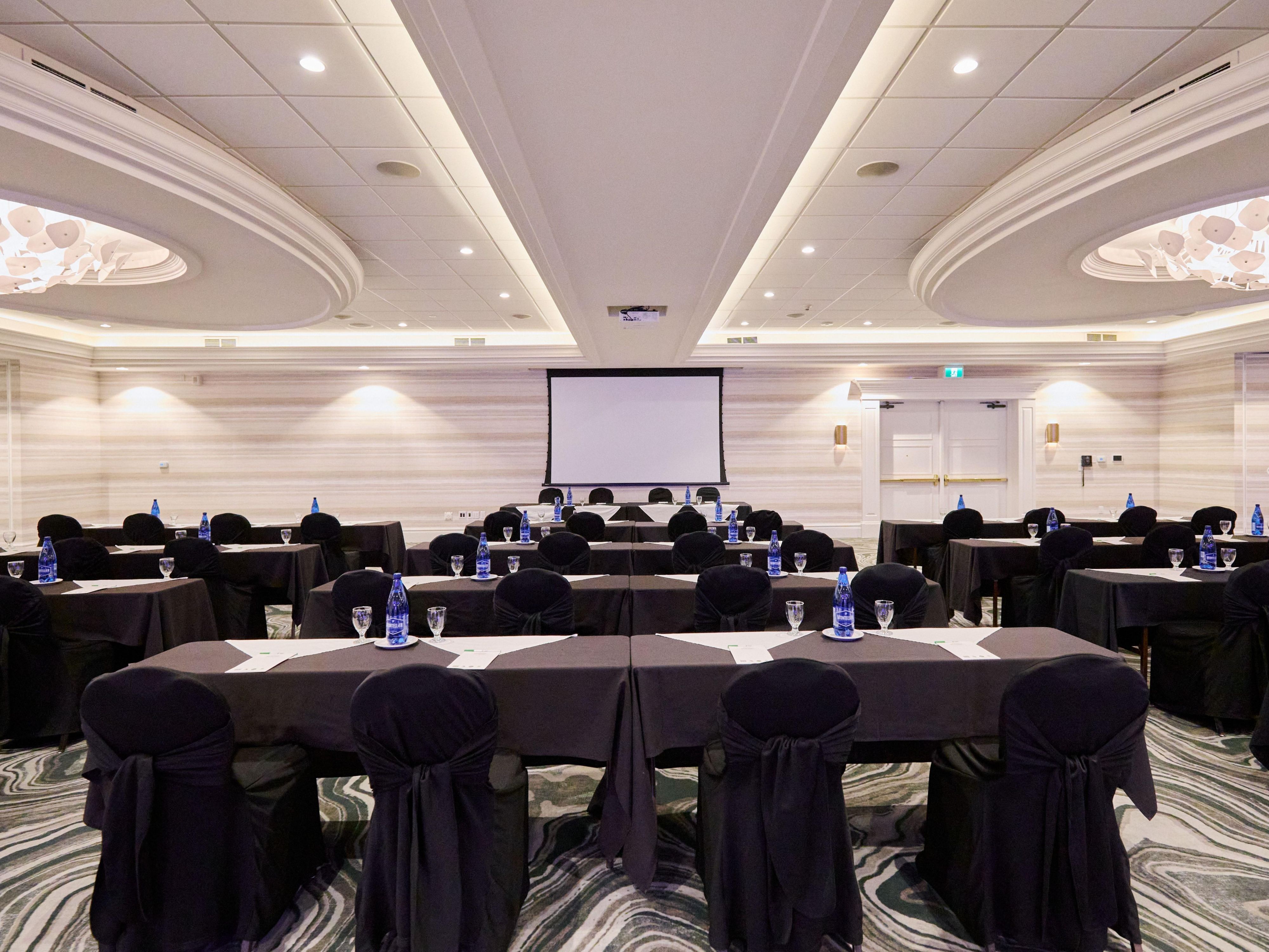 Our hotel features the city’s largest Conference Centre with over 20,000 sq. ft. of flexible event space. From corporate meetings to conferences, banquets, and receptions, our professional event consultants, full catering services, and AV support ensure every function is seamless and exceeds expectations.