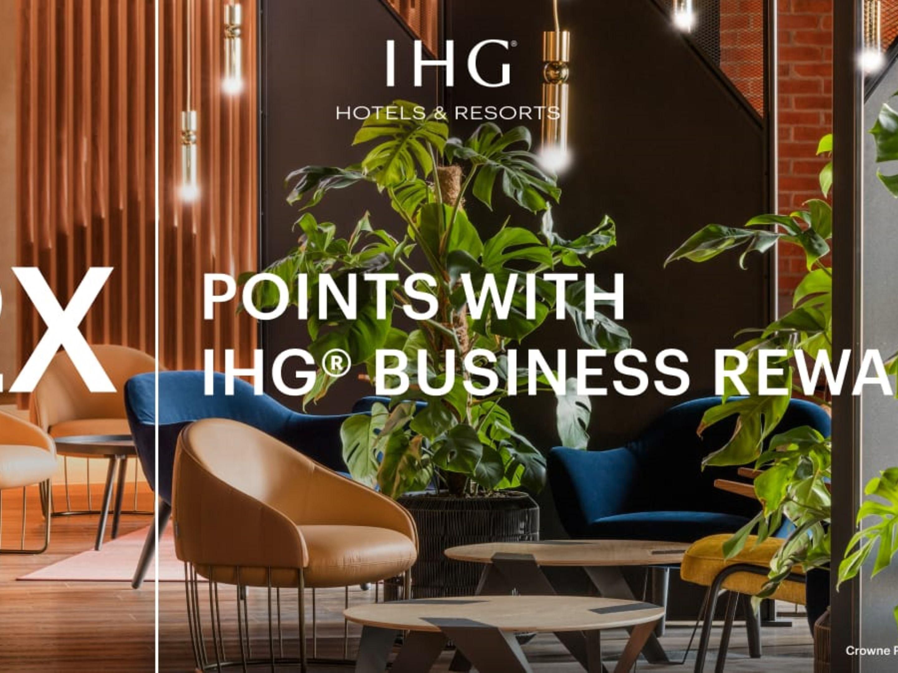 2X points with IHG Business Rewards