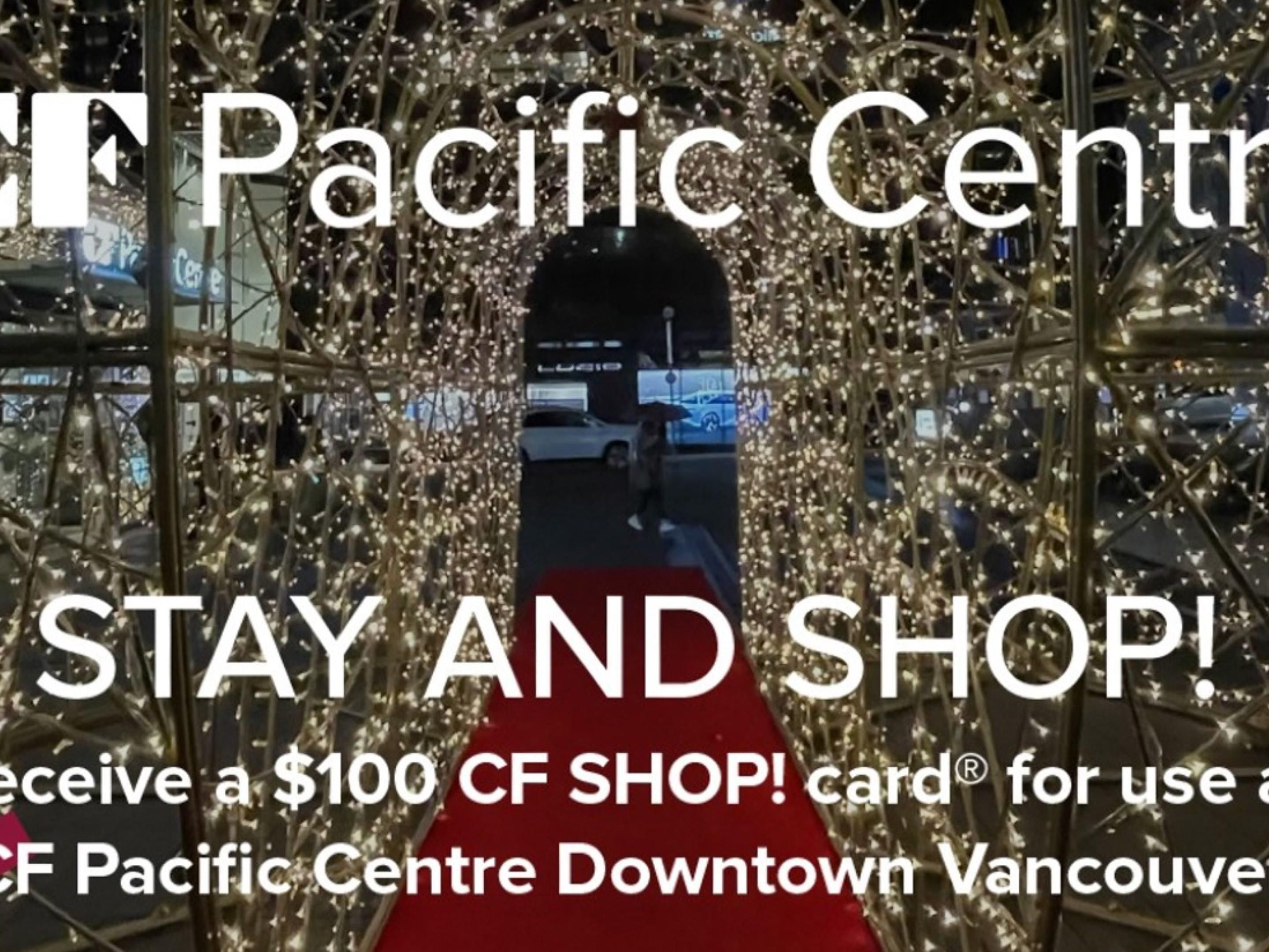 Get a $100 CF Shop! card®
