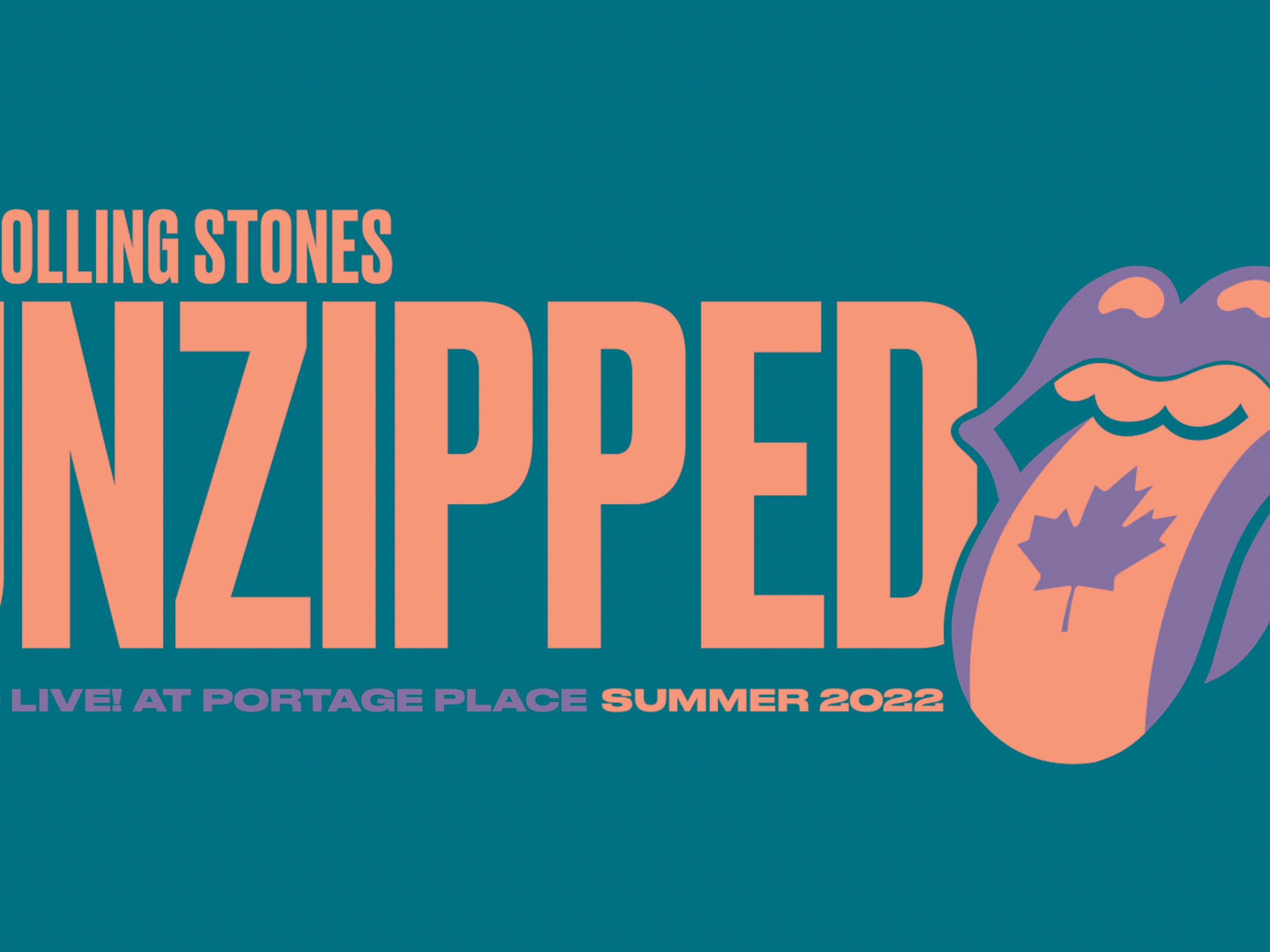Rolling Stones Unzipped Expo