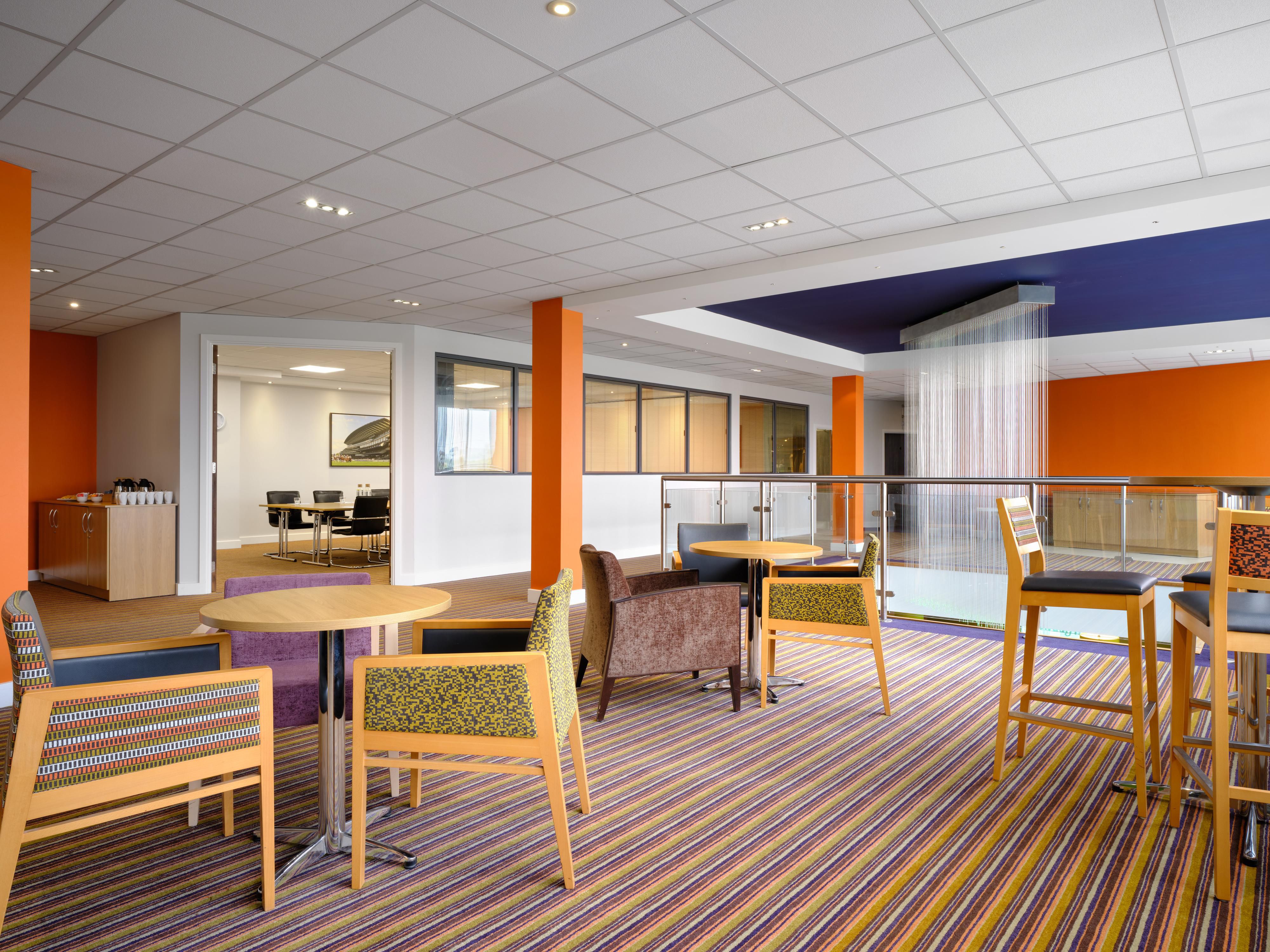 The modern and flexible air conditioned meeting rooms are ideal for board meetings, training events and so much more. They are quipped with AV equipment and offer complimentary Wi-Fi. Great 'on the day' rates available too (subject to availability).