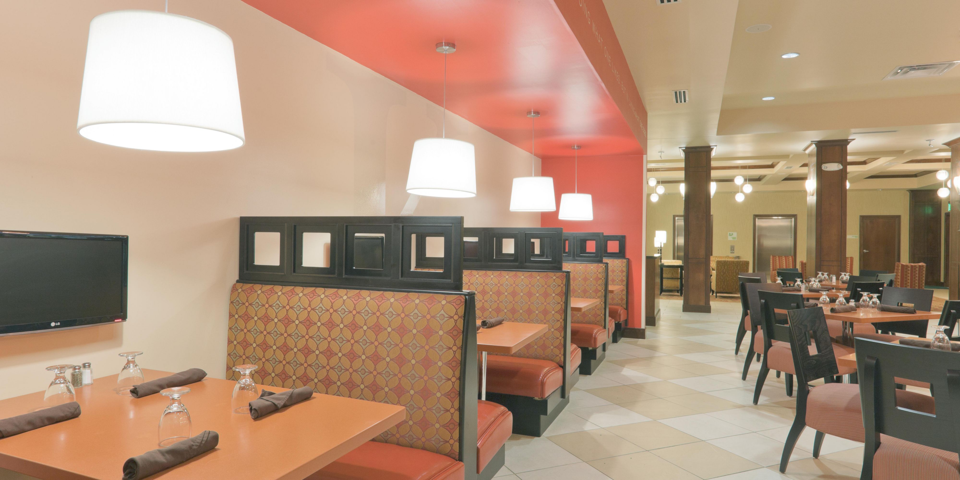 Plenty of seating that will perfectly accompany any meal.