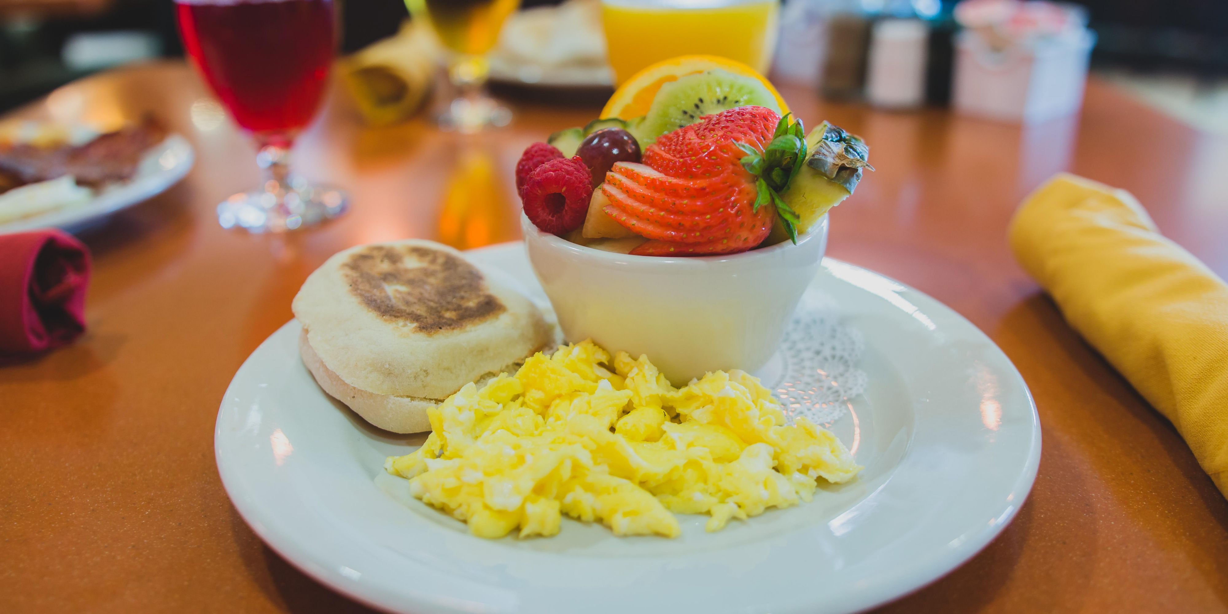 How about an elegant healthy breakfast for a starter?