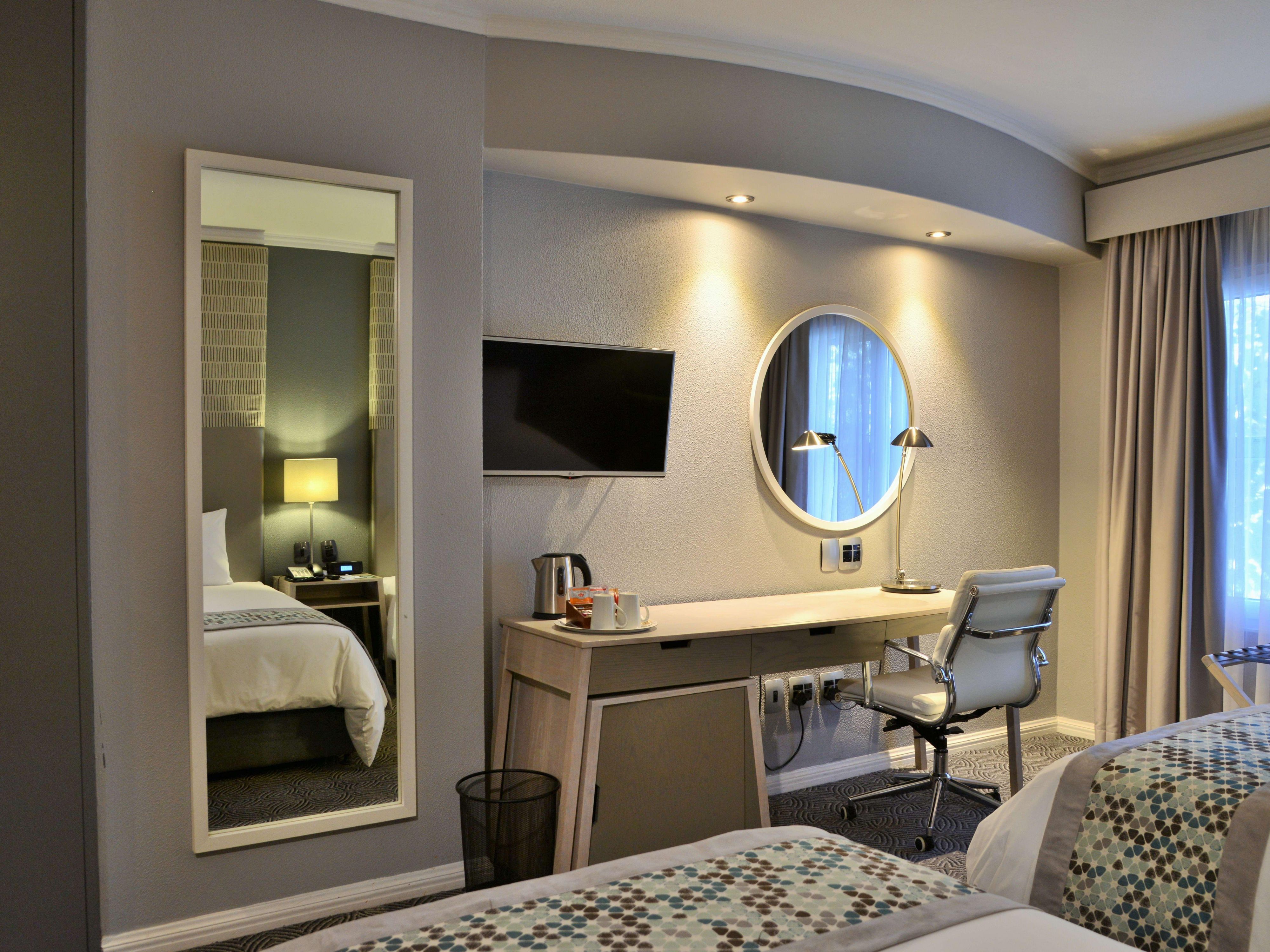 Good isn’t good enough – we’re committed to high levels of cleanliness. That means clean, well maintained, clutter free rooms that meet our standards. If this isn’t what you find when
you check-in, then we promise to make it right.
