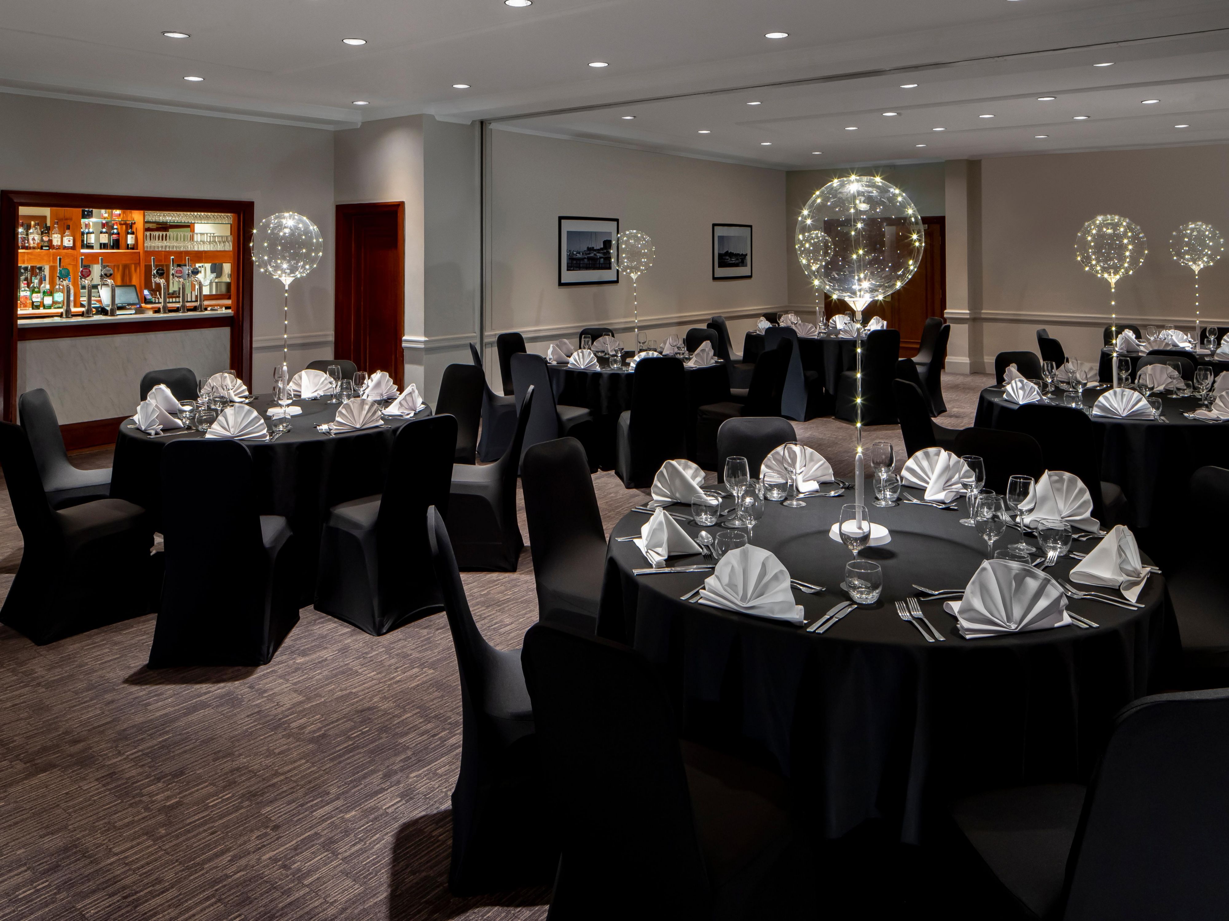 Here at the Holiday Inn Hull Marina, we offer private dining for up to 80 guests. Contact our expert event planners for more information on how we can host your perfect event. 