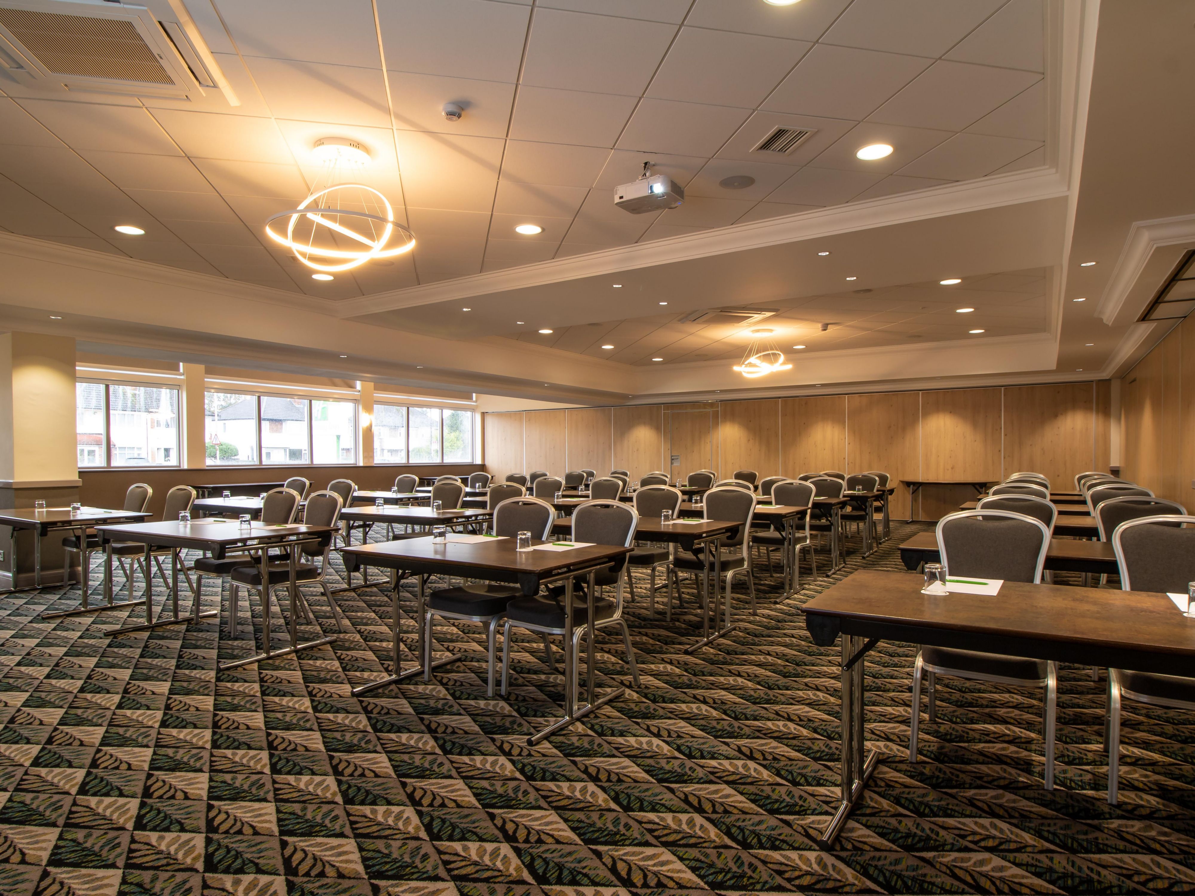 Holiday Inn Leicester Wigston offers five meeting and event spaces for up to 350 delegates. We are perfect for conferences, meetings, parties, weddings, private dinners, anniversaries, celebrations, memorials and any other private hire events.