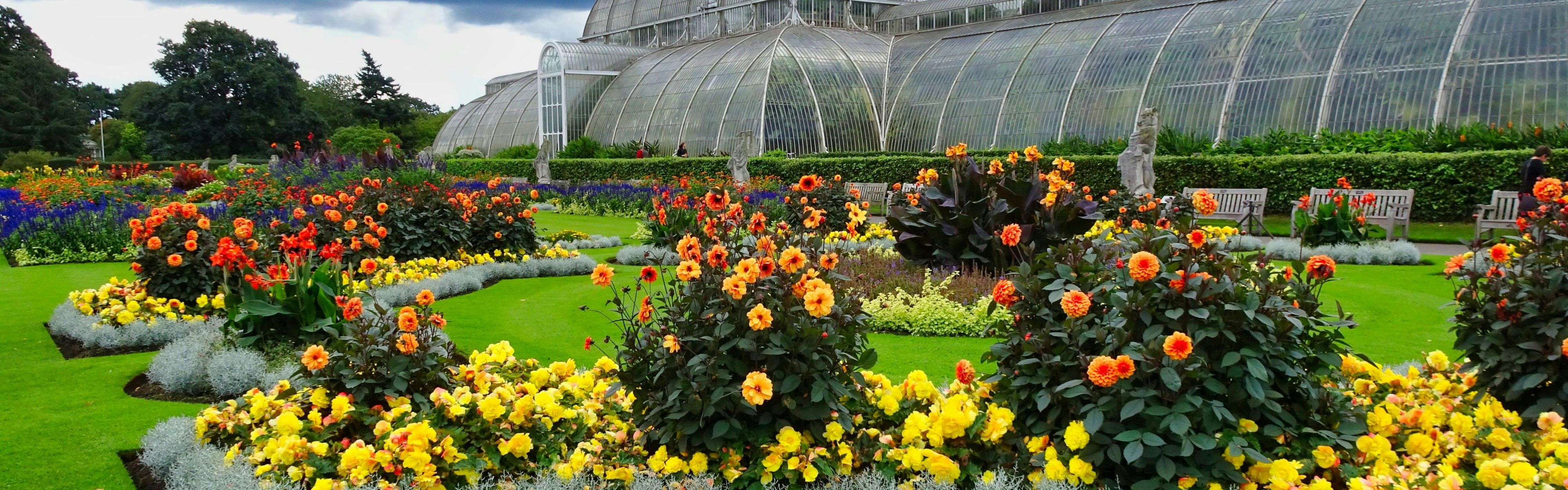 Kew Gardens park, West London