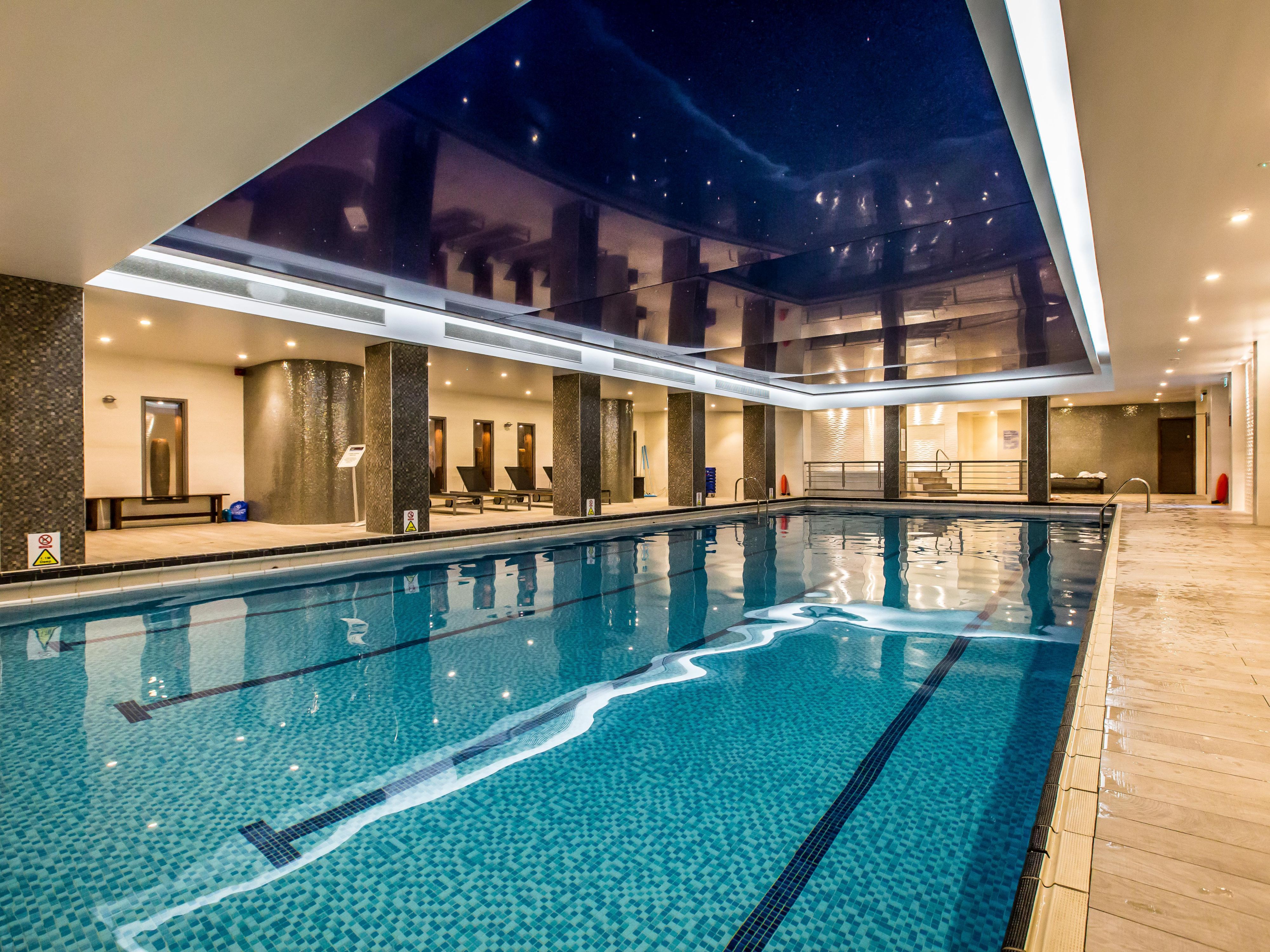 18 metre Indoor heated swimming pool, free to all hotel residents
