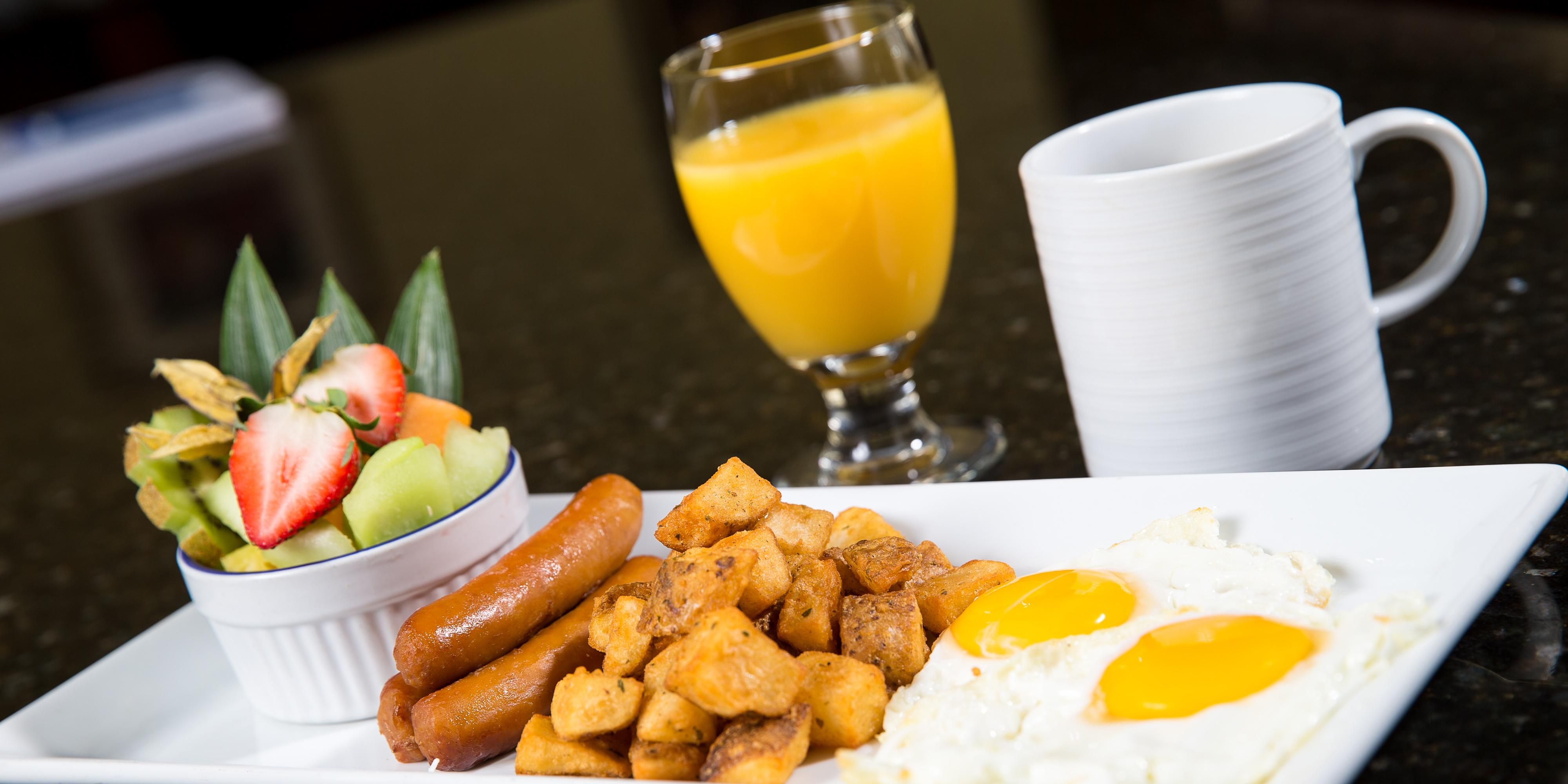 Fresh delicious breakfast served daily!