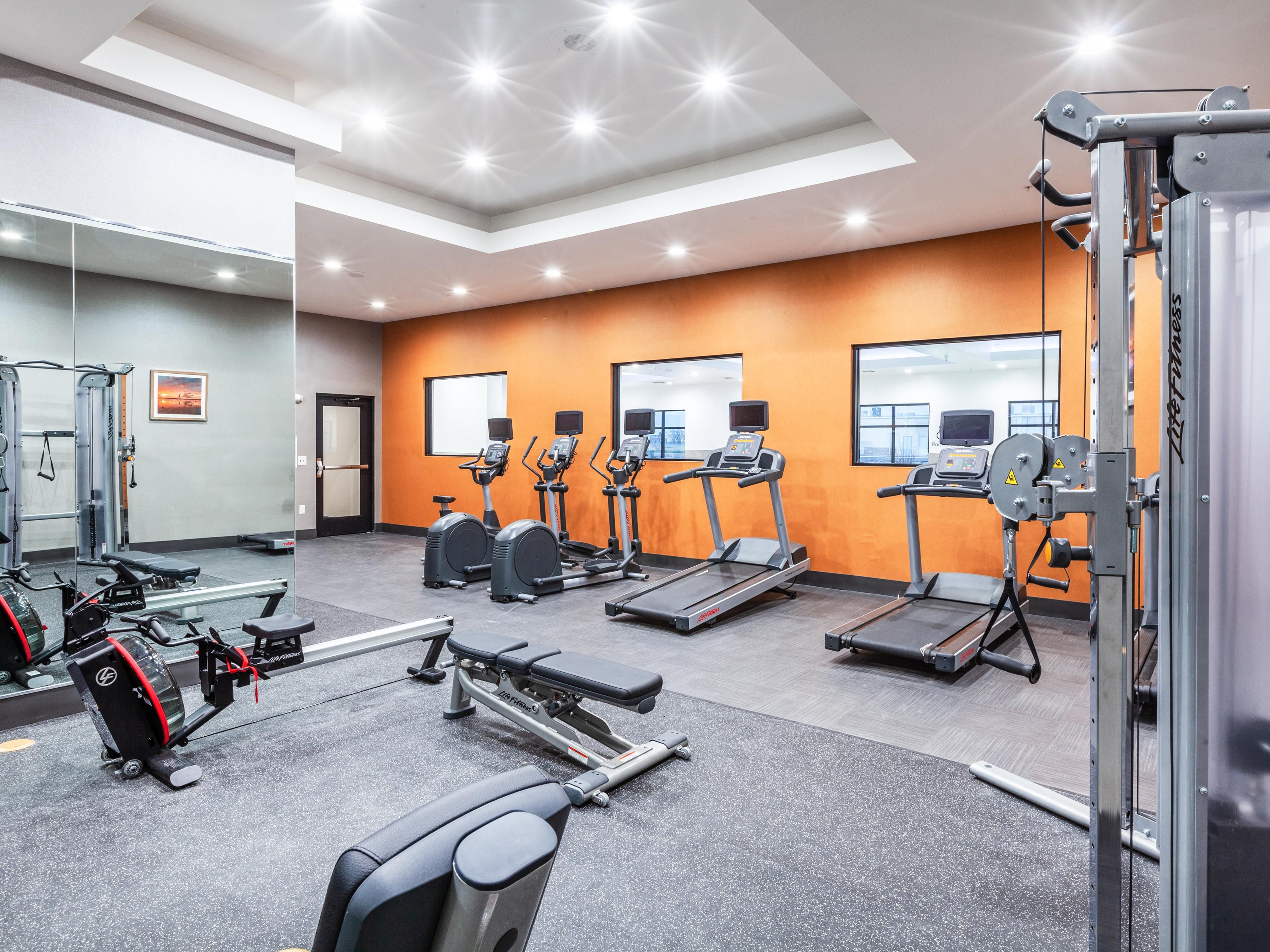 We're always ready to keep your fitness schedule on track. 