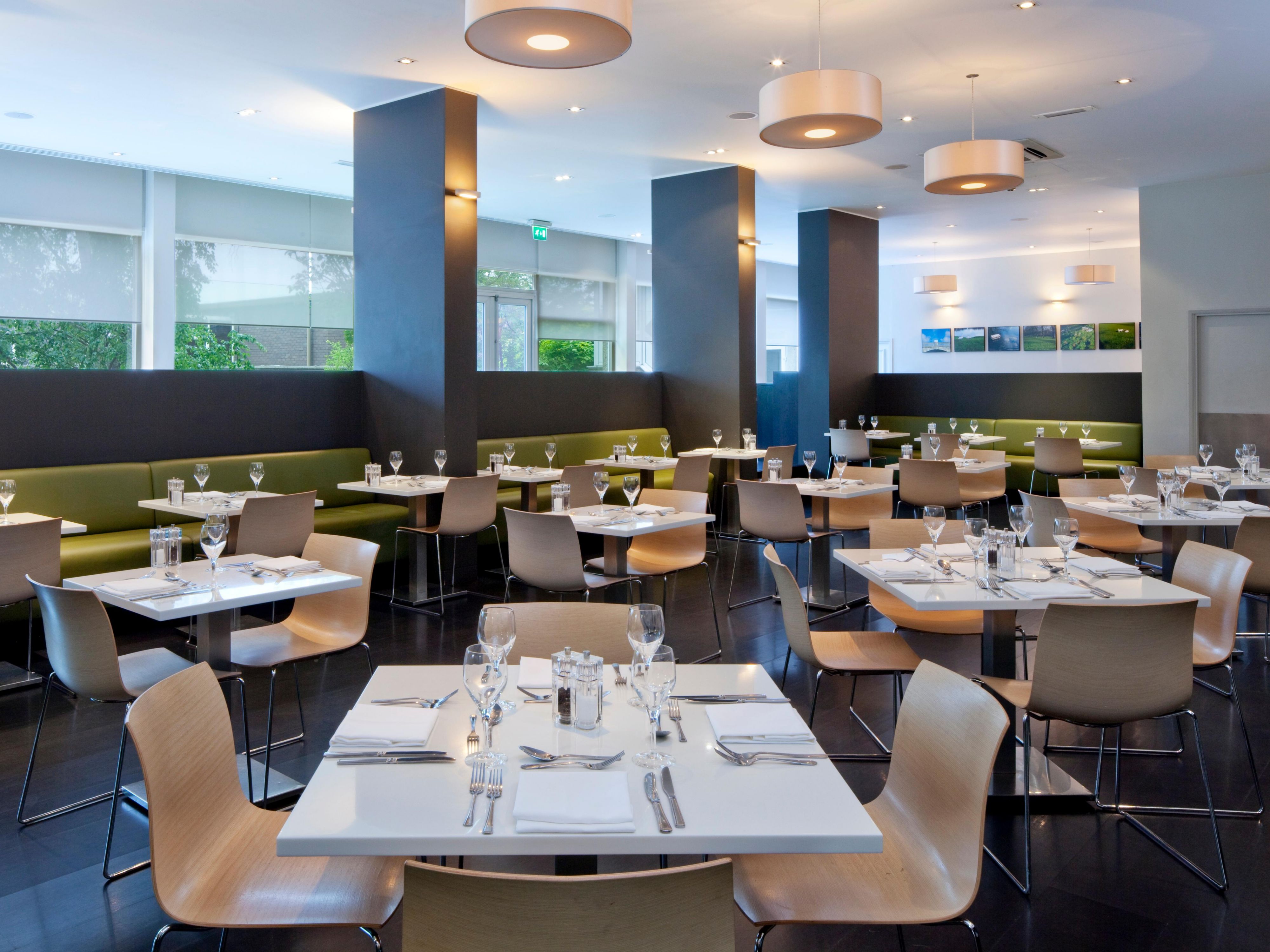Enjoy a delicious breakfast in our Open Lobby to kickstart your day, or join us for a relaxed dinner of classic dishes. For drinks, snacks and light meals, head to our lounge bar, which also boasts Starbucks coffee.