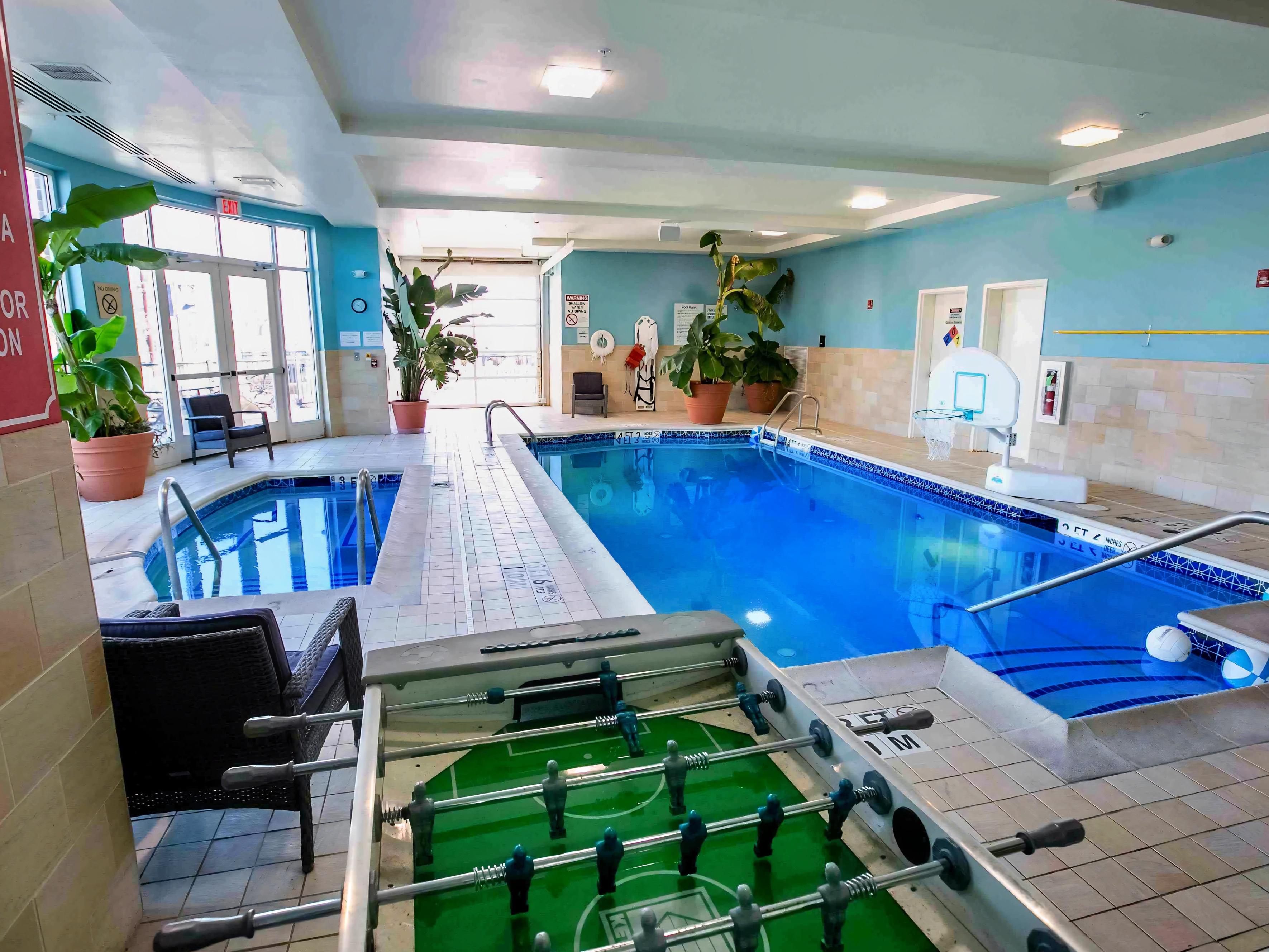 Enjoy our indoor pool year-round