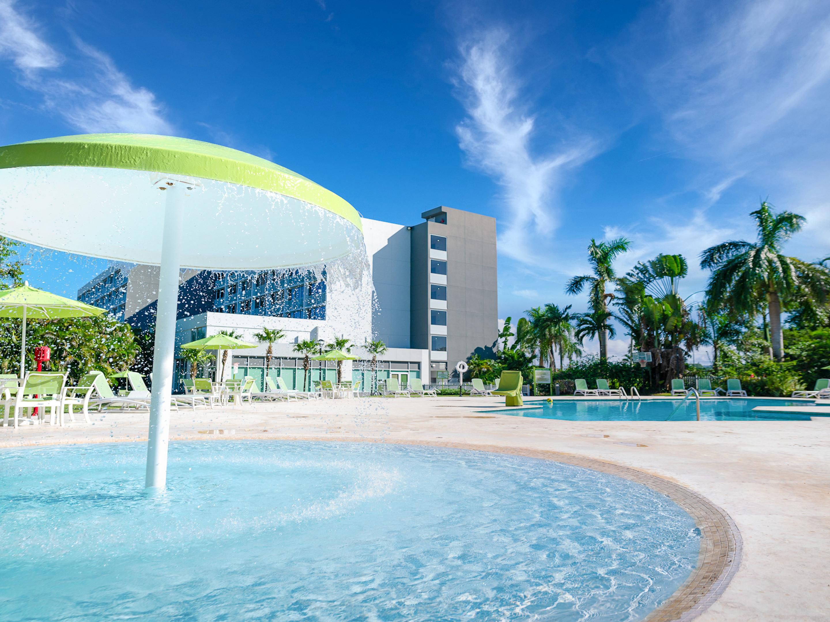 Relax and enjoy our pool in a tranquil and tropical environment. 