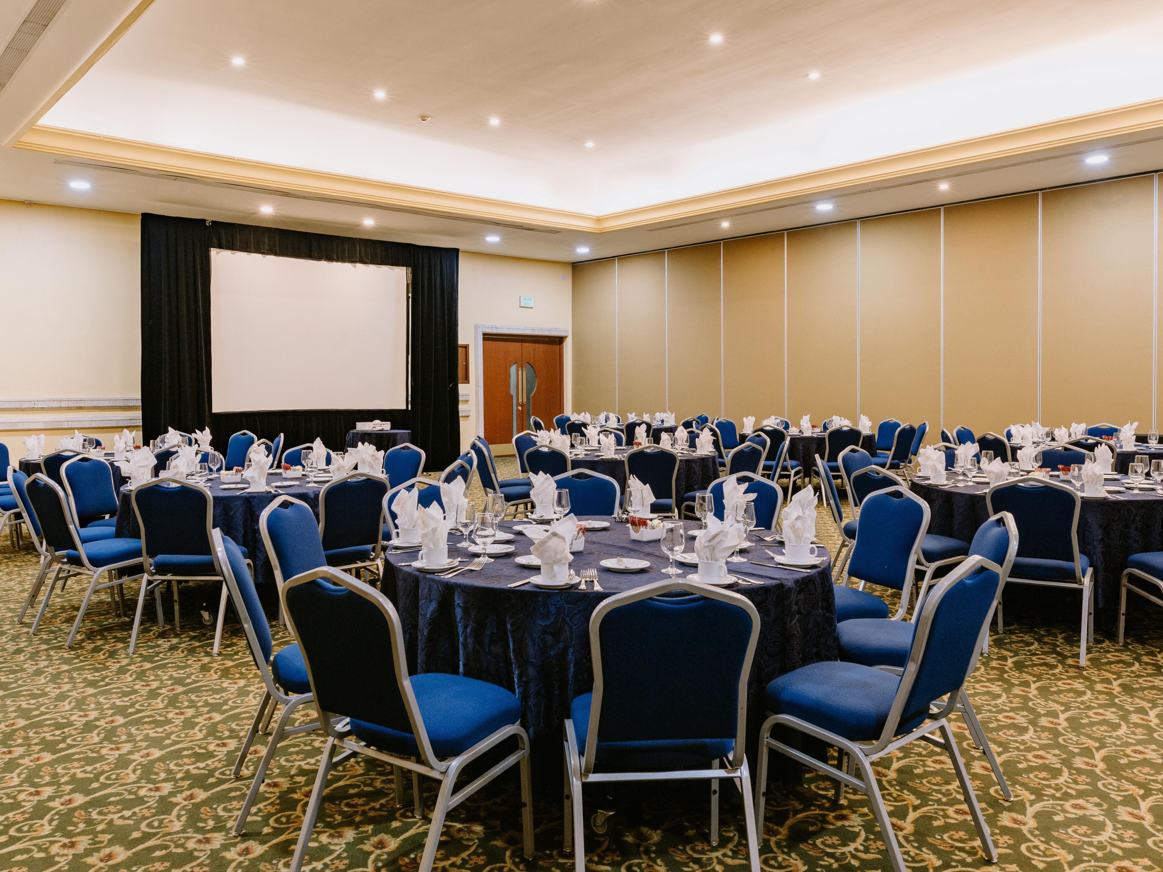 Whether you're hosting an important business meeting or corporate event or planning a once-in-a-lifetime celebration, we have the perfect meeting space for you. Our facilities can comfortably accommodate up to 700 guests in our auditorium, and all rooms are equipped with A/V technology. We also offer in-house catering options.