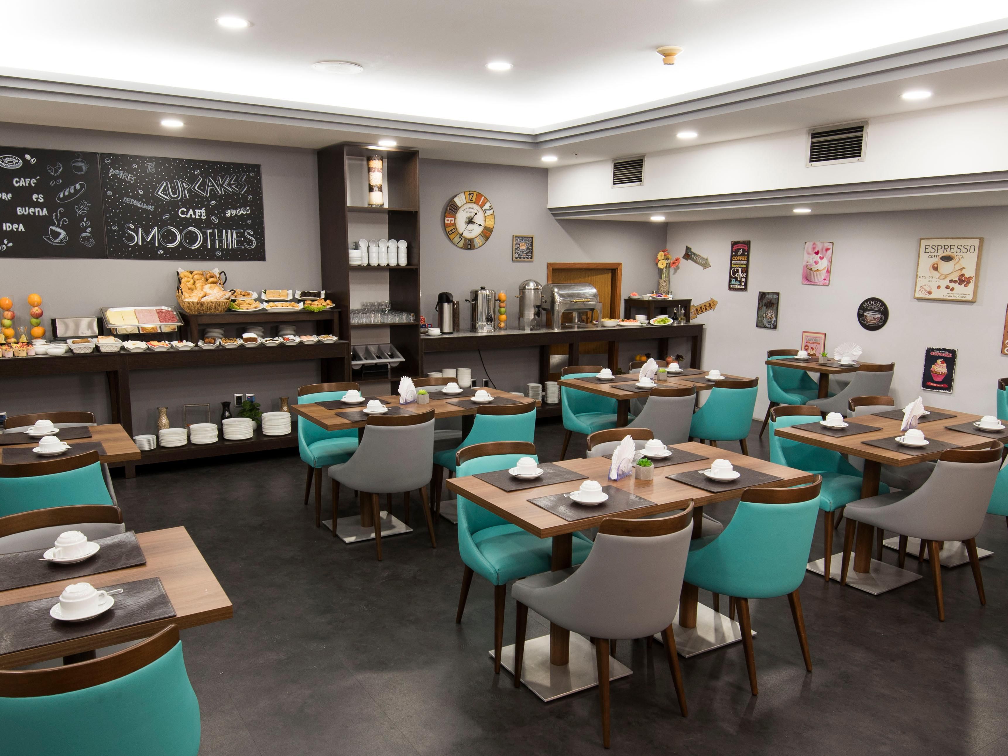 gastronomía del holidayinn hotel