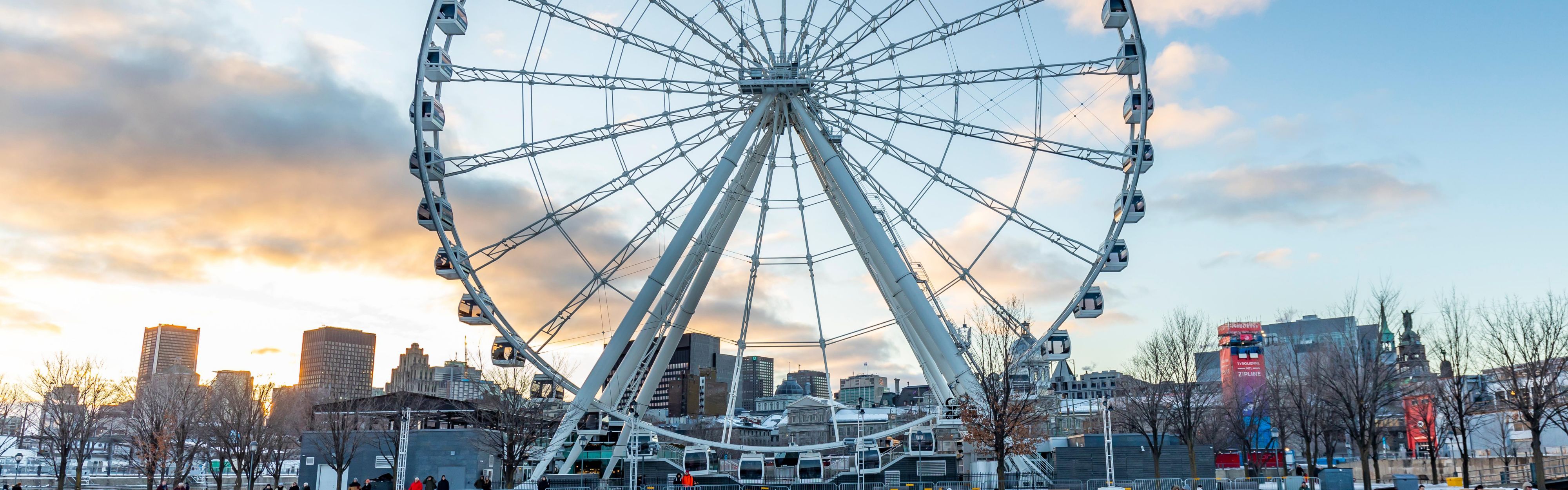 La Grabde Roue - Ferris Wheel in Old Montreal