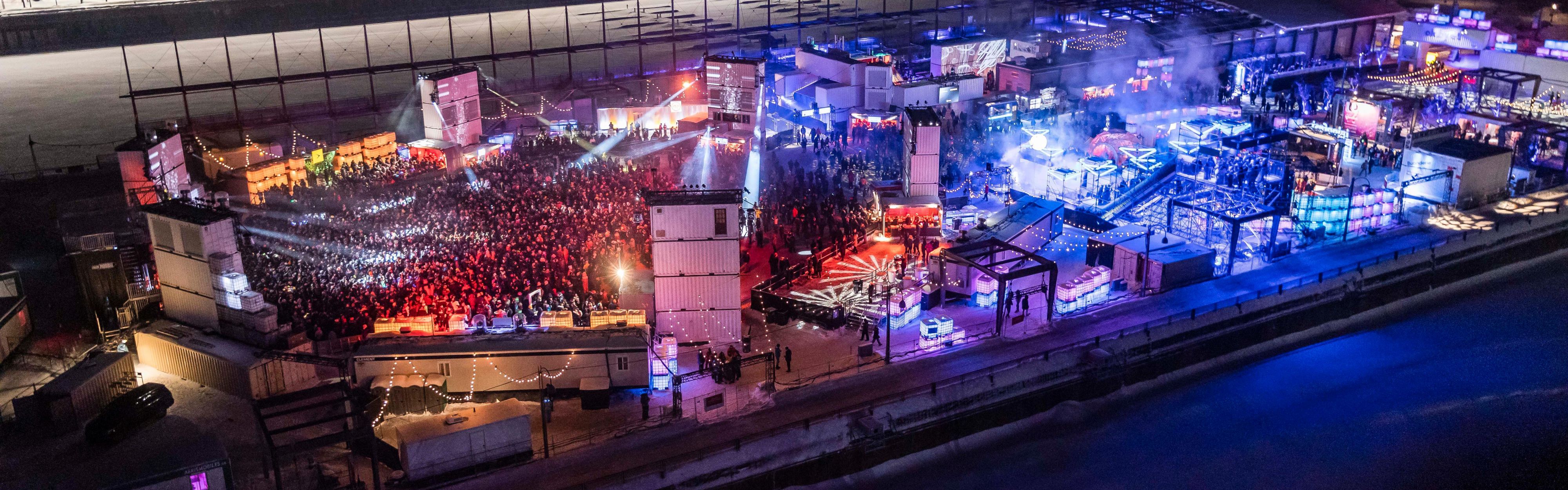 Igloofest - Located in Old Port of Montreal