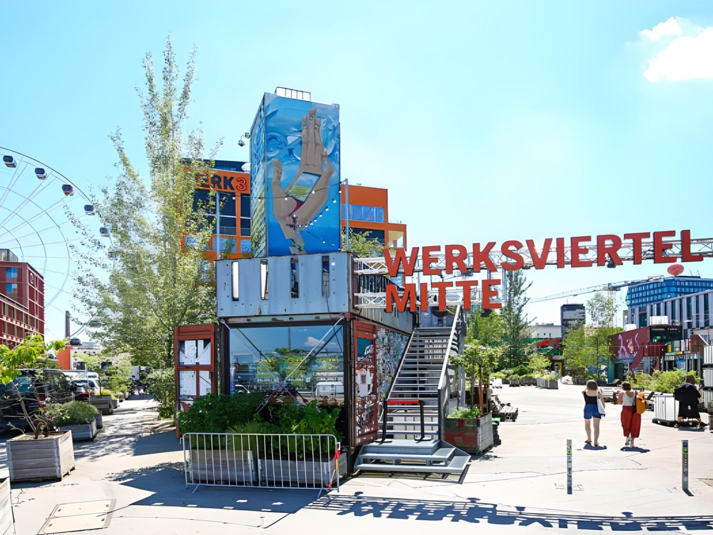 Just a short walk from the hotel, The Werksviertel is a vibrant district known for its creative atmosphere and diverse offerings. Formerly an industrial area, it has transformed into a hotspot for culture, gastronomy, and entertainment. In 2023, it received the German Urban Development Award for its sustainable and innovative urban development.