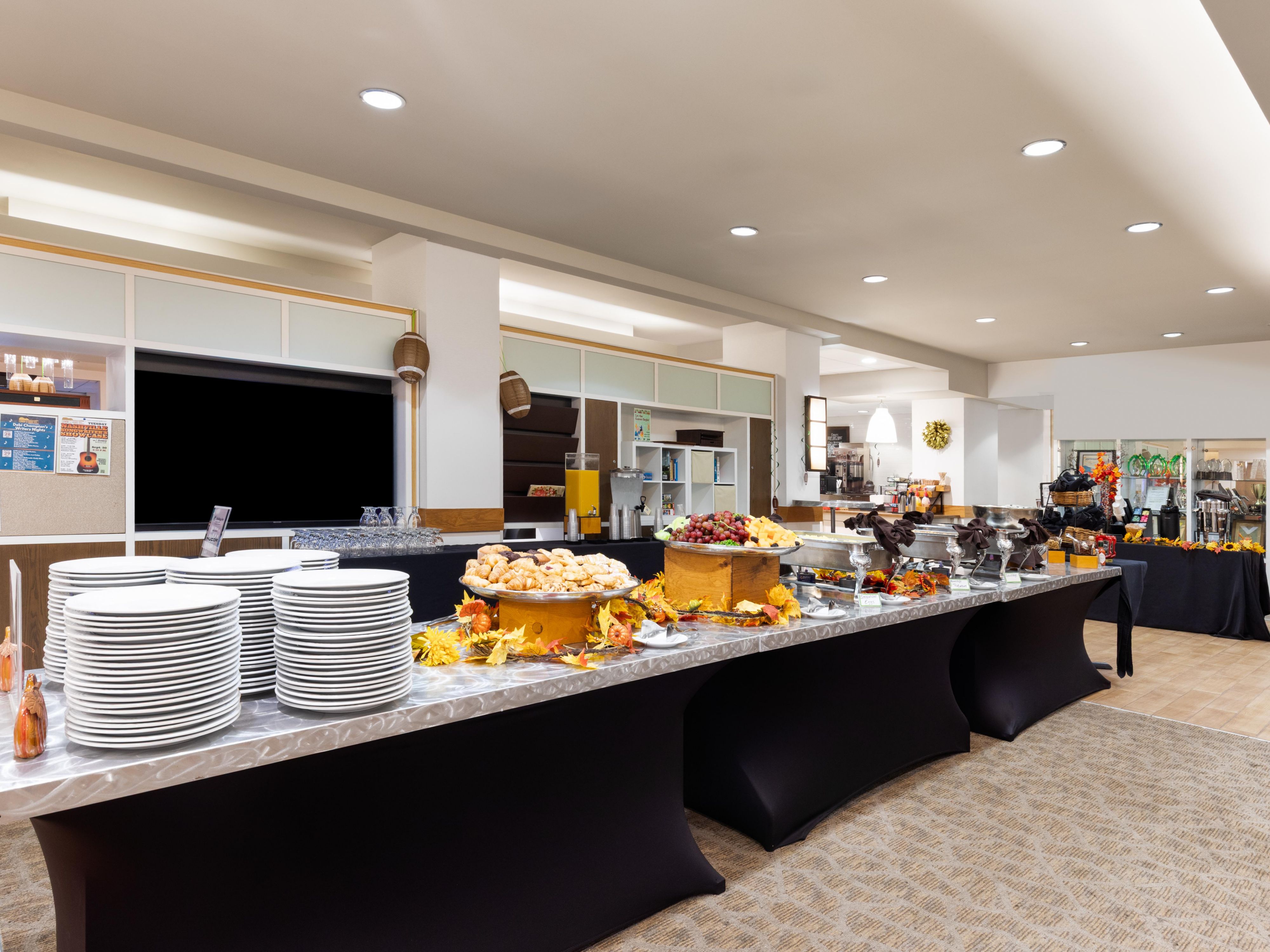 Start your meetings with a hardy breakfast.