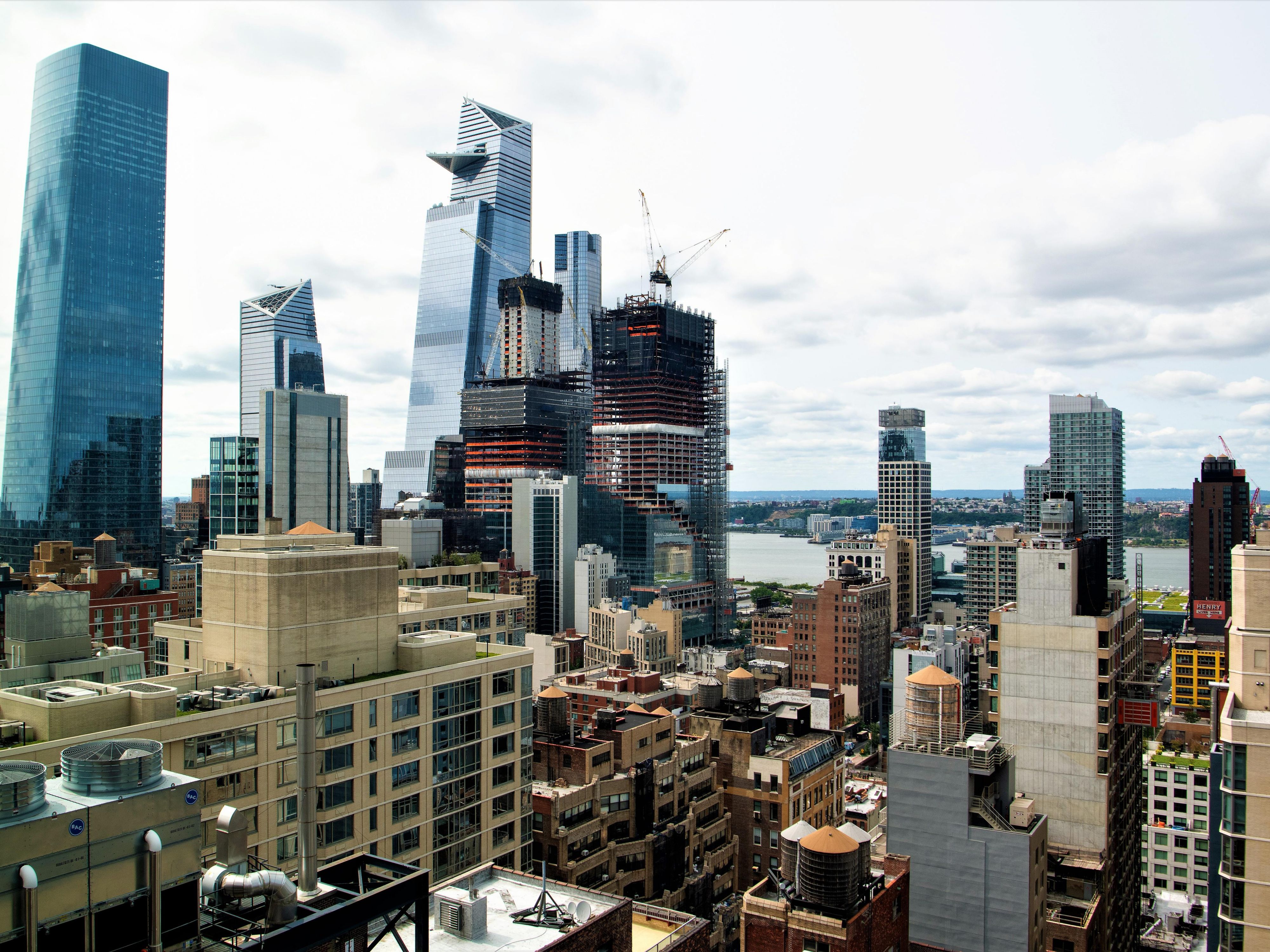 Image 33: The High Line is a 1.45-mile-long elevated linear park, greenway and rail trail created on a former New York Central Railroad spur on the west side of Manhattan in New York City. See the sights and sounds of the city.