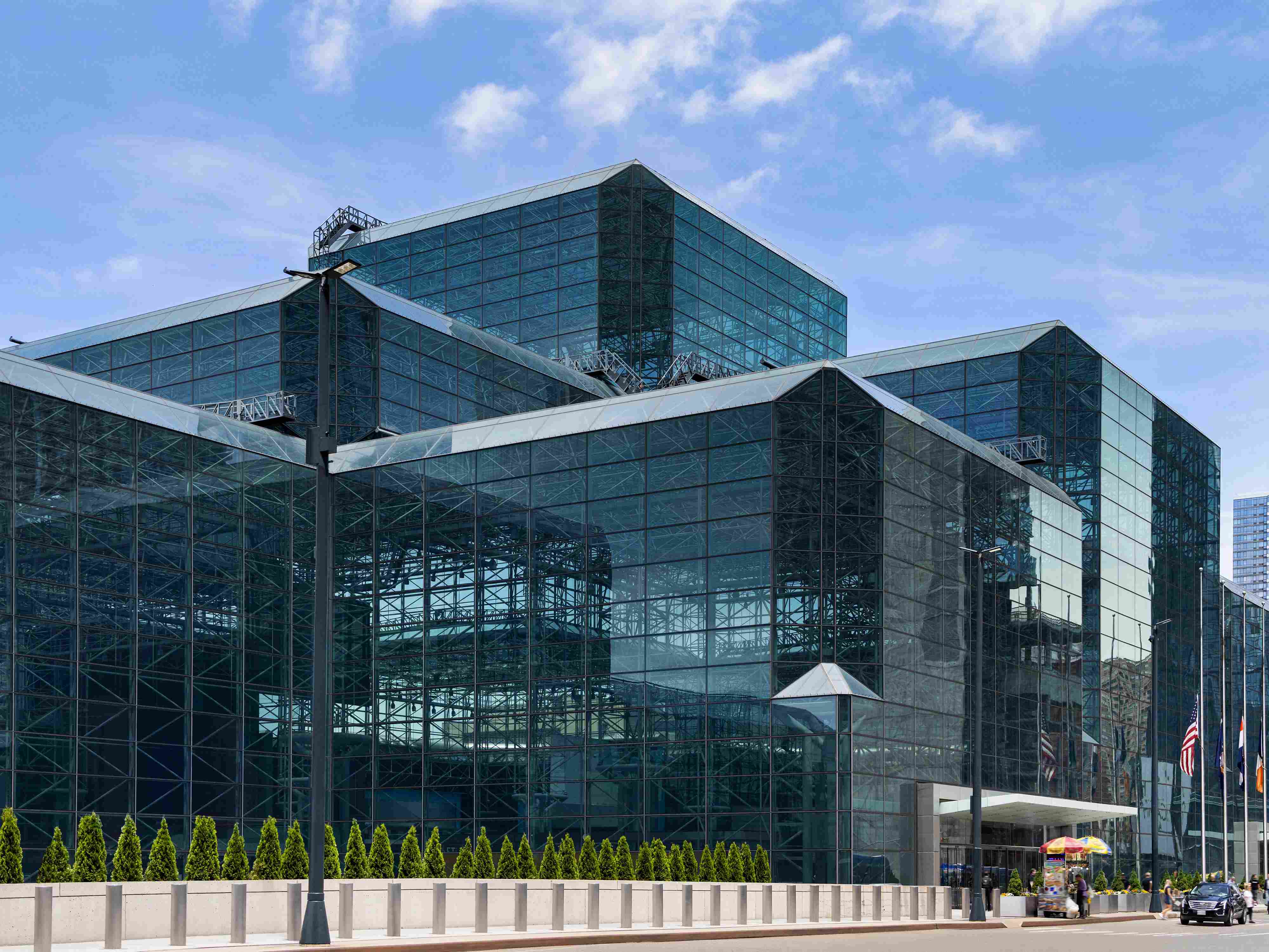 The Jacob Javits Convention Center is near our Manhattan hotel.