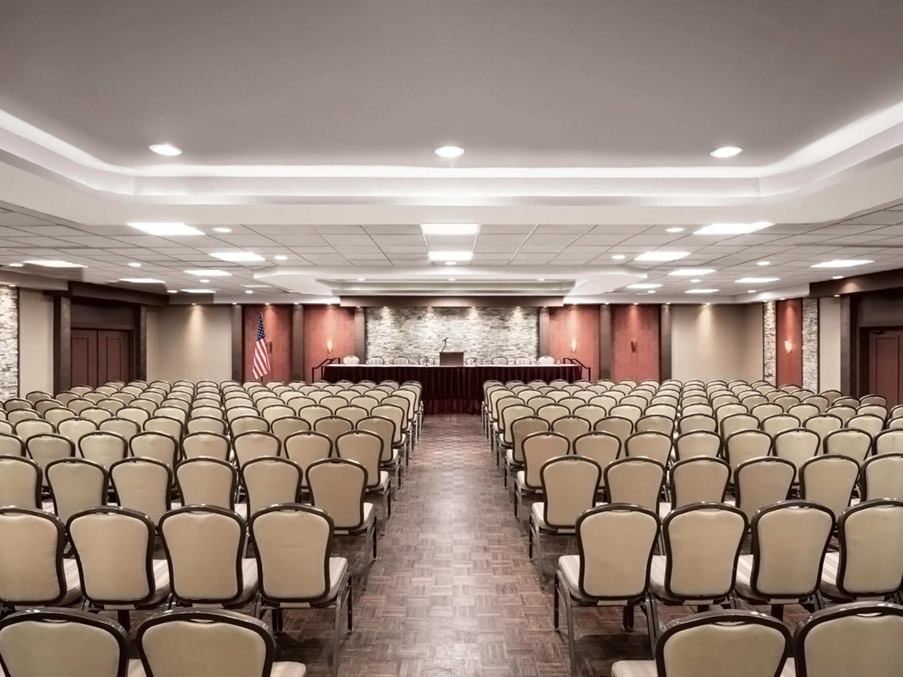 Need the perfect Event Space/Venue? Our hotel is the perfect spot to host your next event. We offer a variety of meeting rooms and ballrooms to choose from, perfect for any occasion. Whether you're planning a corporate conference or a social gathering, we have the ideal space to make your event a success.