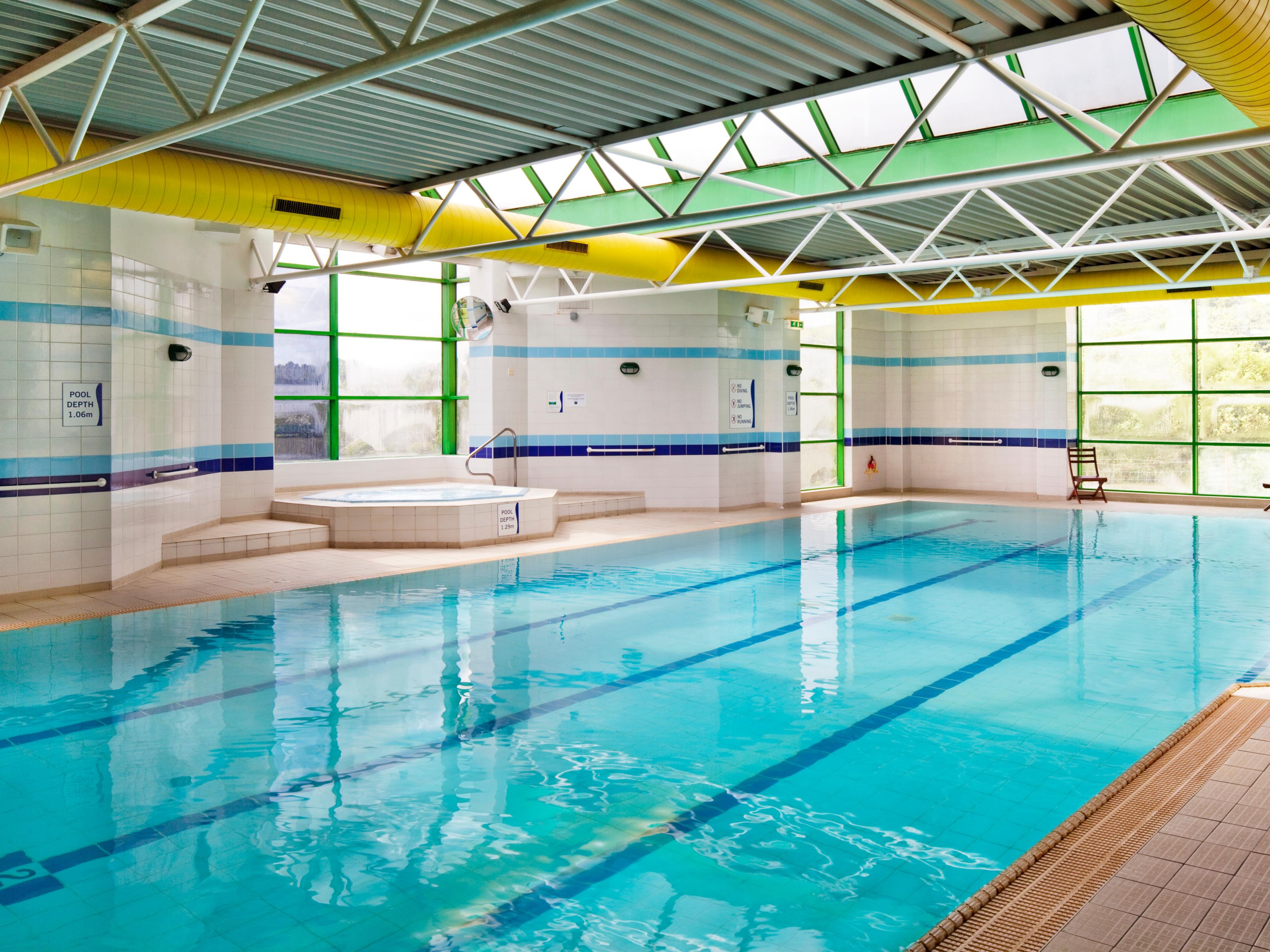 The You Fit Stoke Health Club offers you a wealth of options to get active and burn off some energy or to simply relax and unwind. Facilities include: swimming pool, spa, individual saunas, fully-equipped gym with resistance training and aerobic equipment.