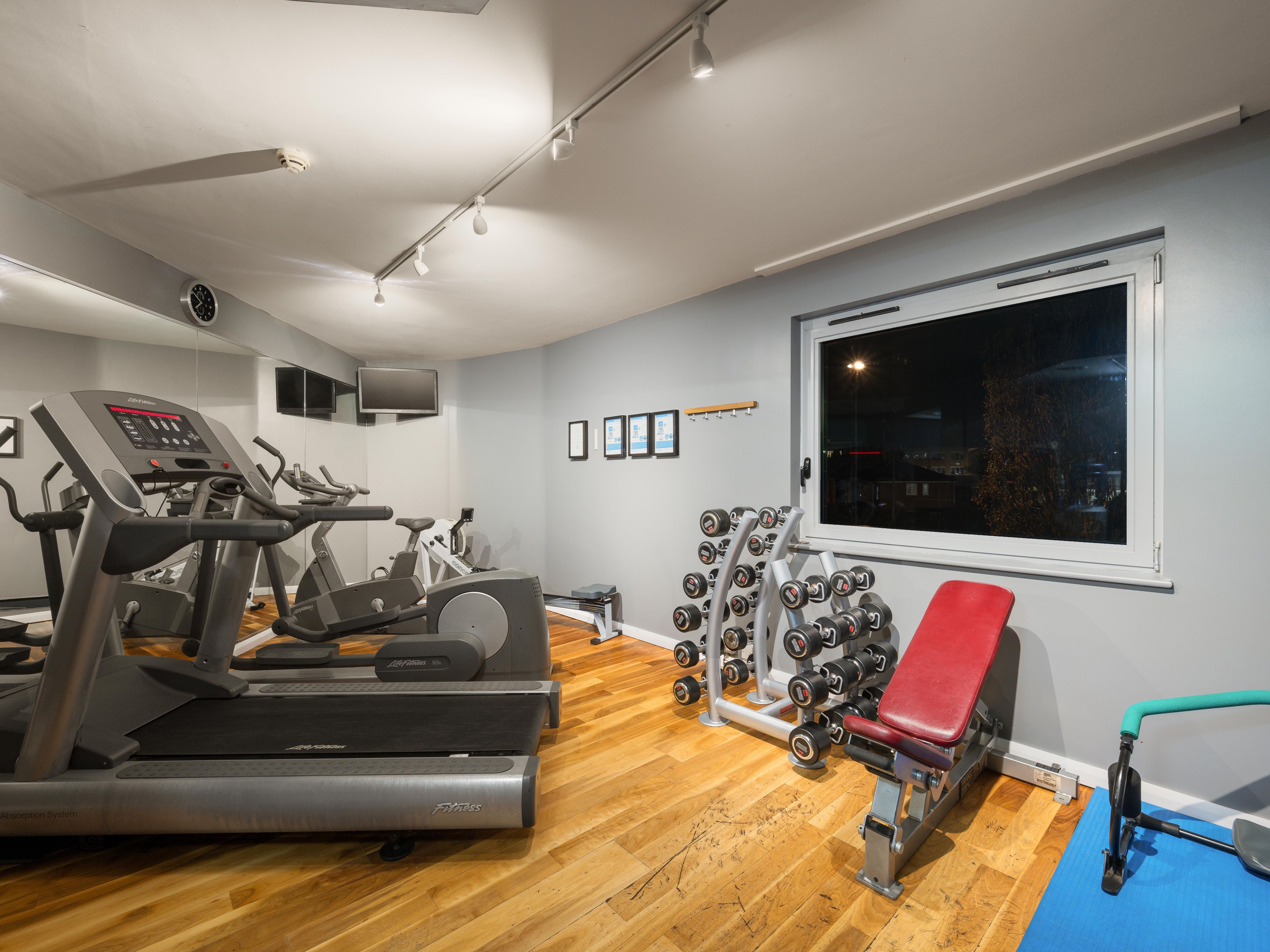 On-site mini gym