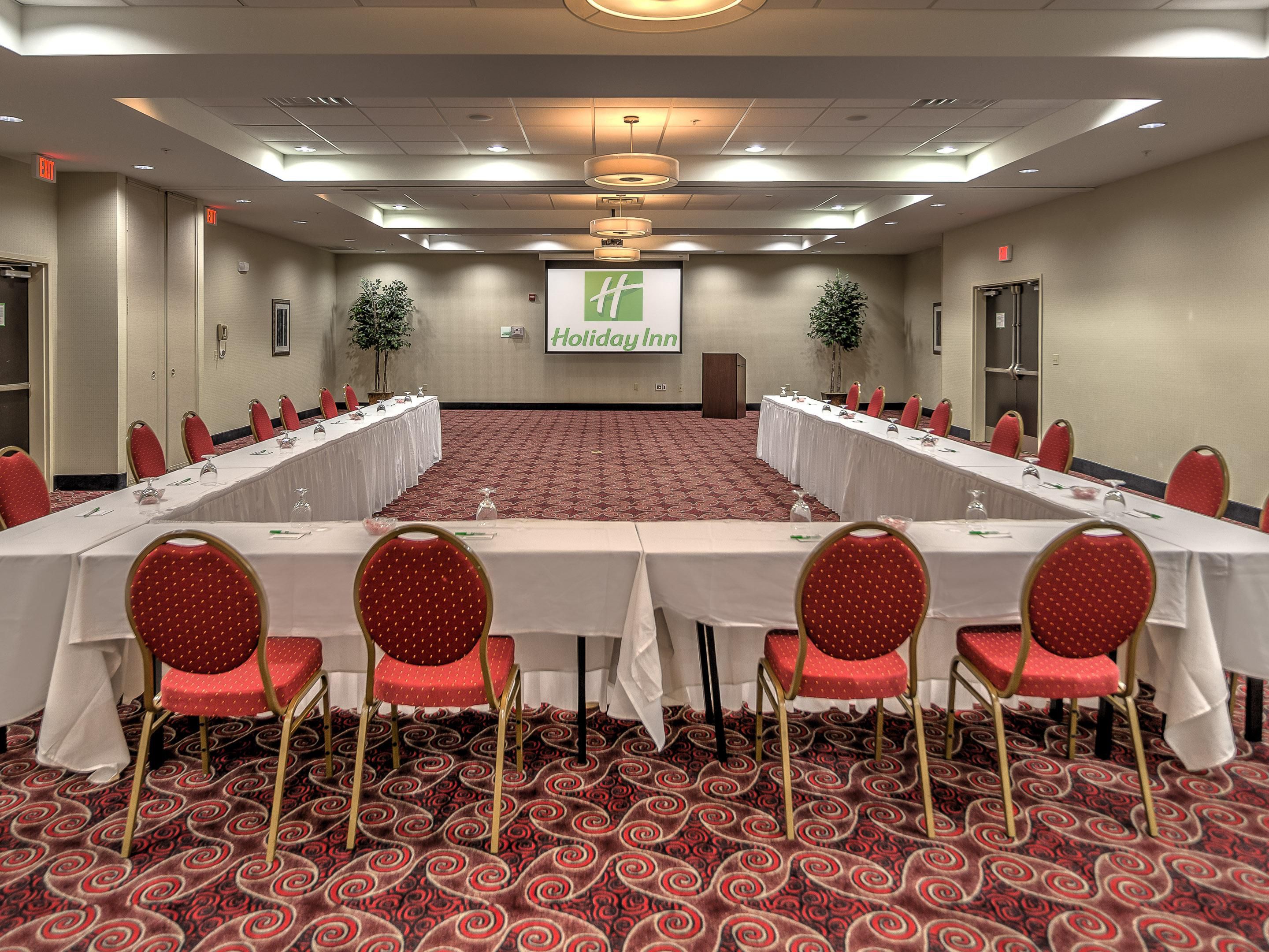Stay rested and productive during your OKC business trip with comfortable accommodations and convenient amenities at our hotel. We offer on-site breakfast, fitness facilities, and a 24-hour business center with print, copy, and fax services. You can also host private meetings when you reserve our flexible venue with 2,100 sq. ft. of event space.