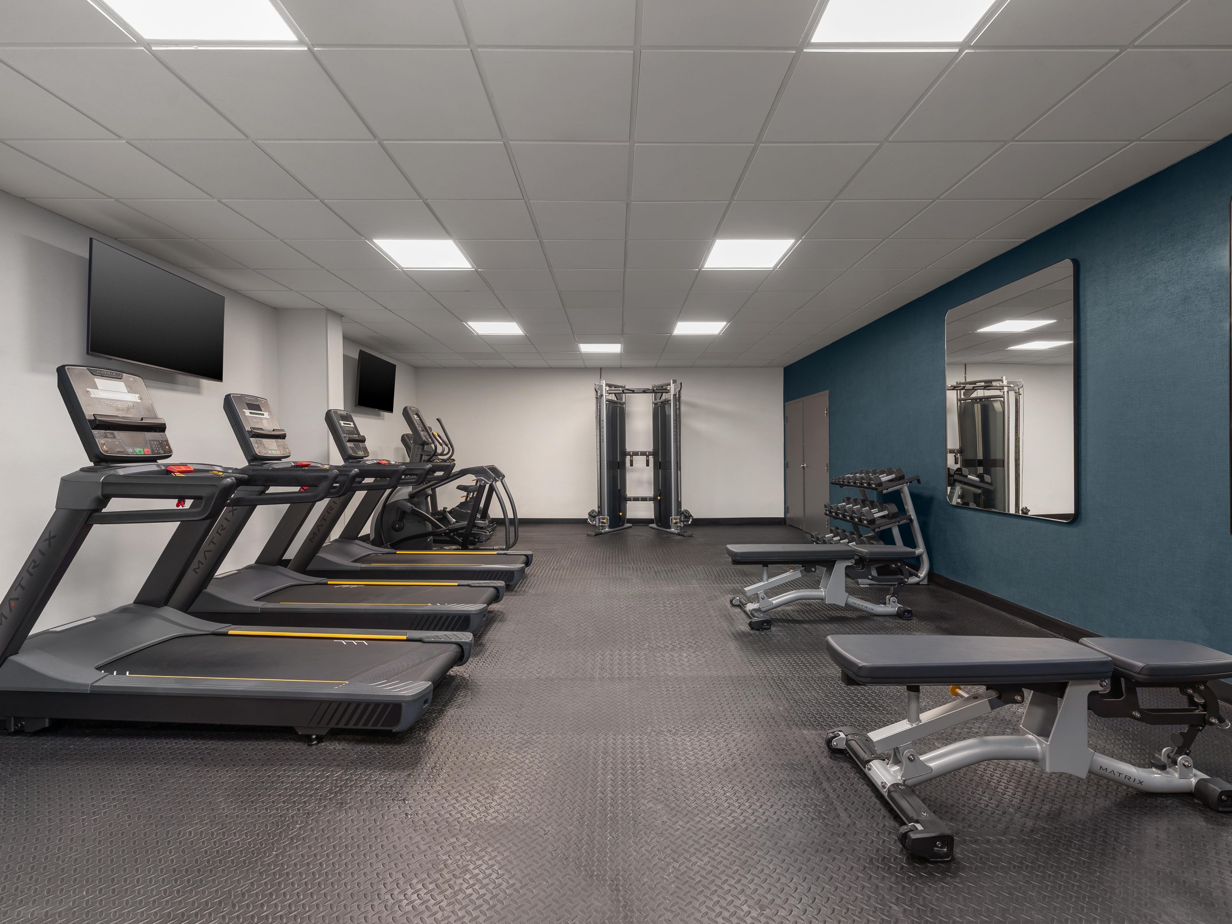 Guest fitness center