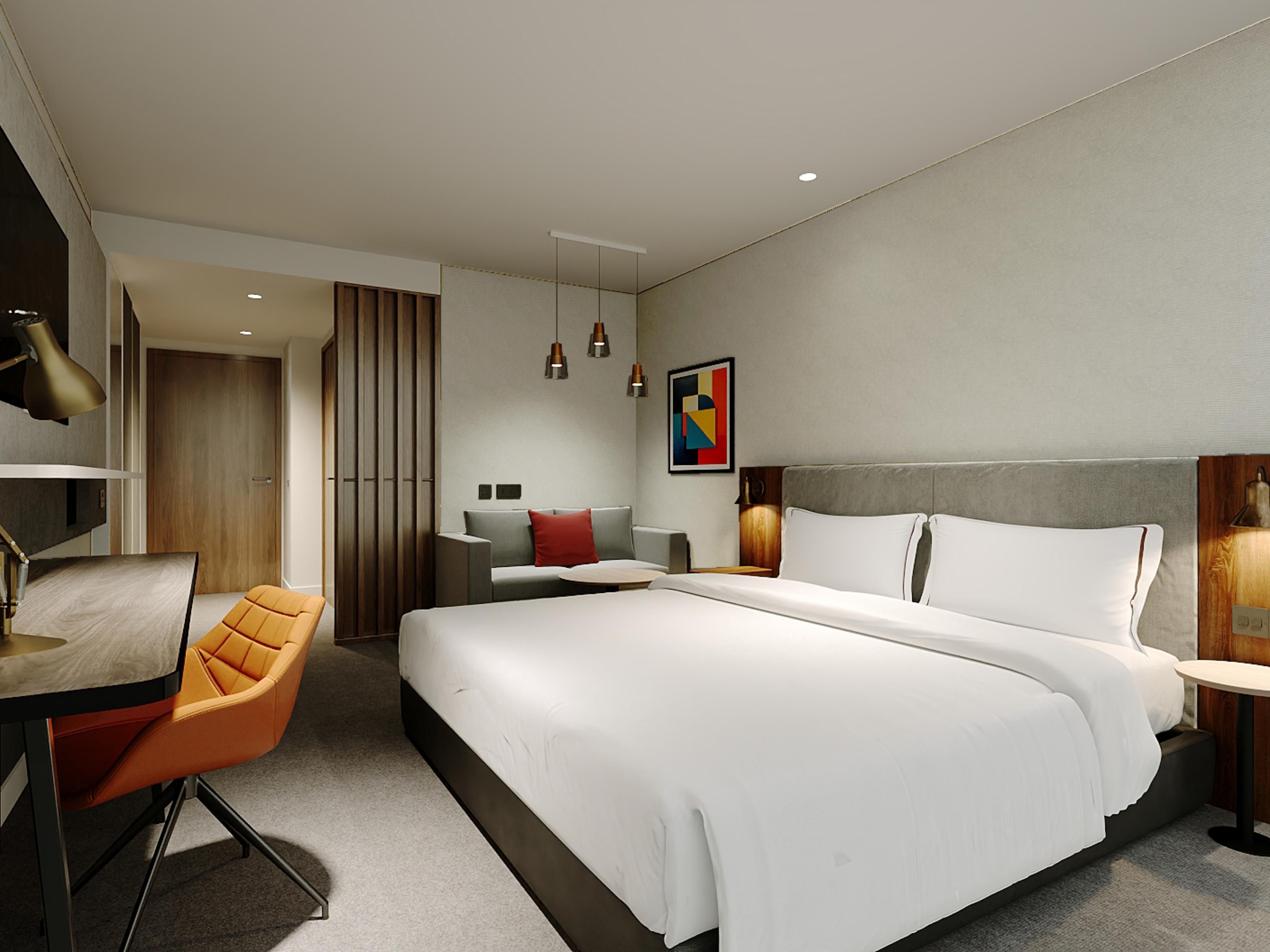 We are adding a new wing to our Holiday Inn Oxford, featuring modern meeting rooms and comfy accommodations. Book your stay starting May 2024 for a perfect blend of comfort and convenience. Your ideal getaway is just around the corner!
