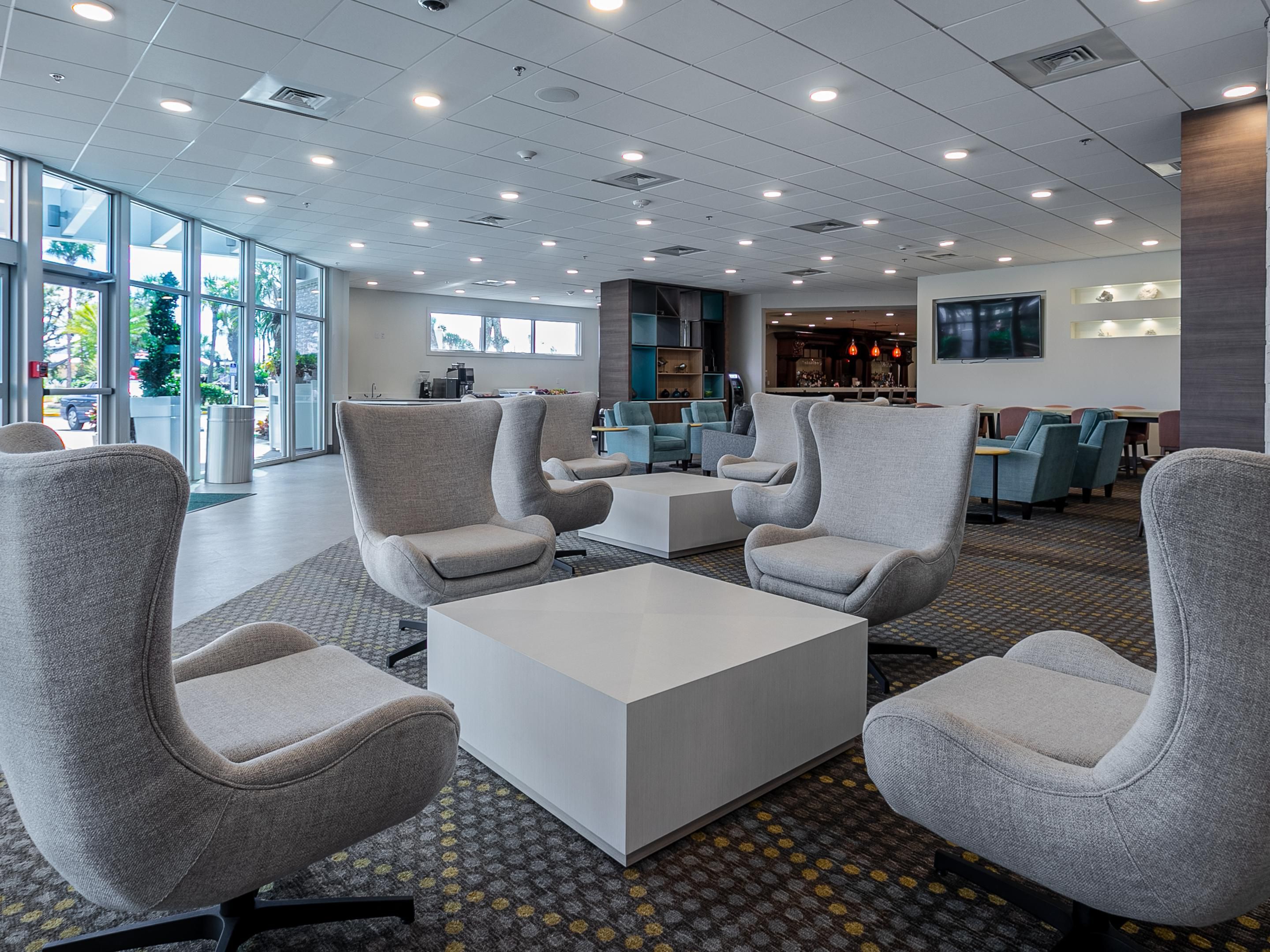 Nice conversational piece. Perfect for a quick meeting