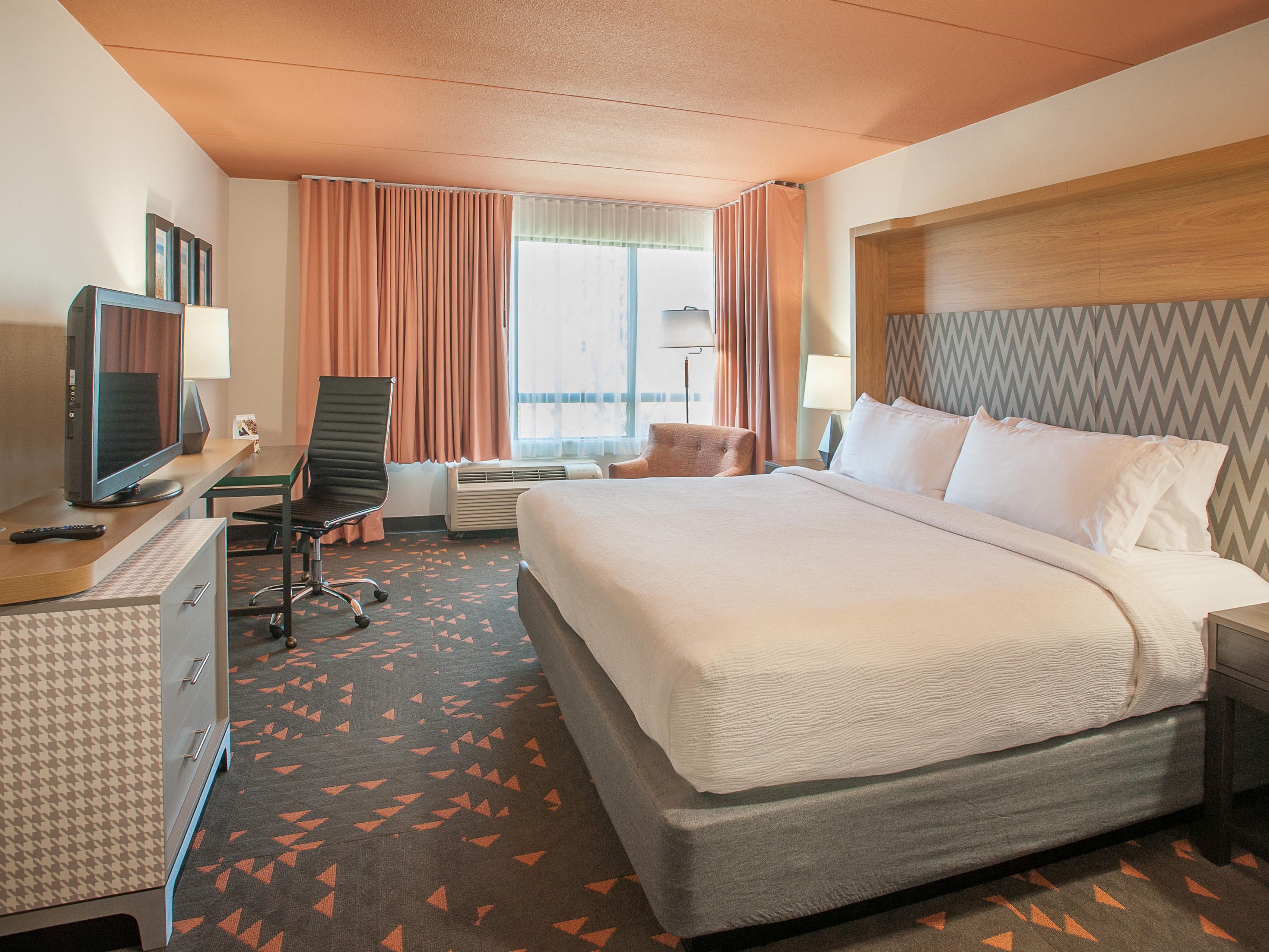 All rooms feature 37" LCD TV to enjoy your shows and movies