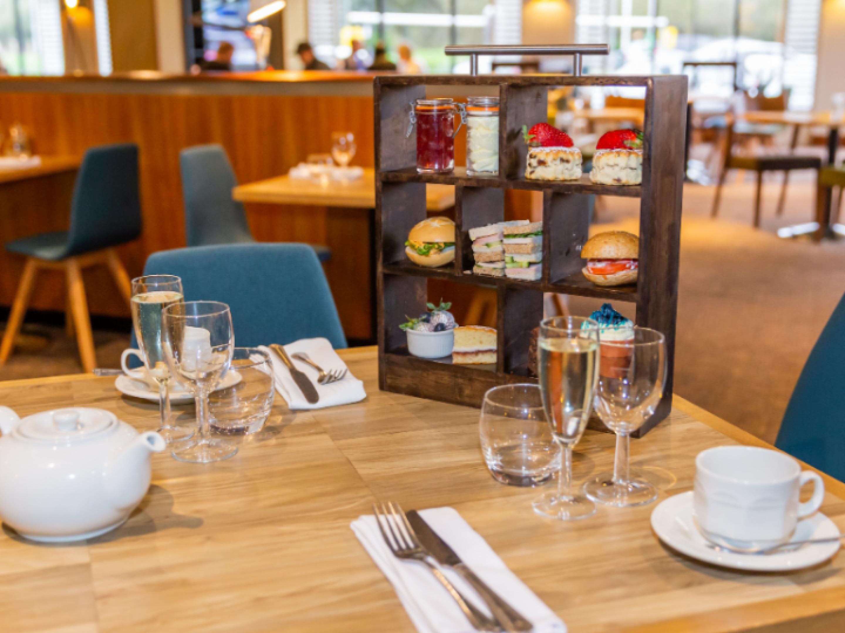 Whether you are a guest of a visitor, our Restaurant and Bar is open to all. Proudly serving Starbucks and providing an all-day menu to suit all.

Looking for somewhere to work or meet a colleague? Our bar area is the perfect location and provides free Wi-Fi.