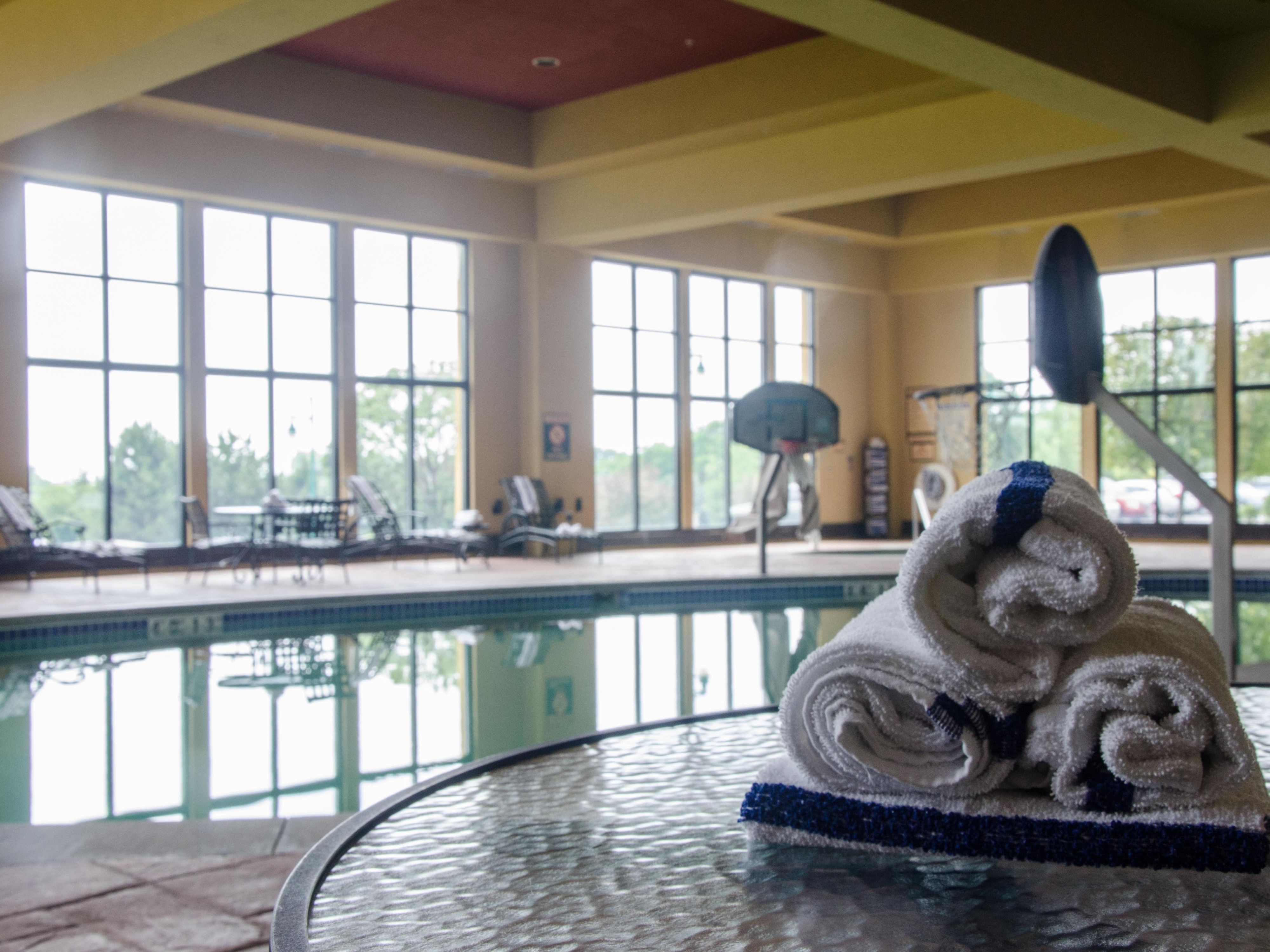 Relax in our indoor pool and hot tub overlooking scenic views of our wildlife and pond year round. Ask us about availability of our Pool Side rooms with a sliding glass door directly onto the pool deck. 